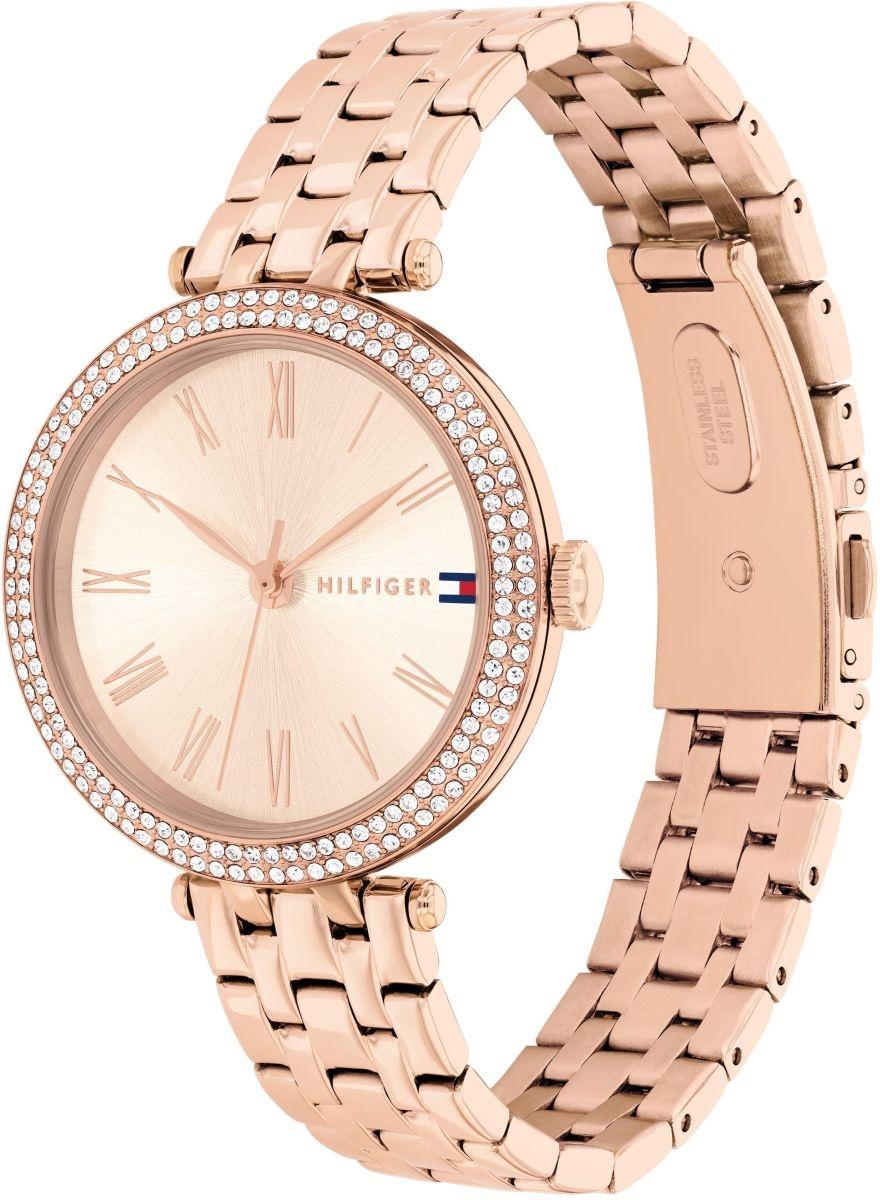 Tommy Hilfiger 1782721 zegarek różowe złoto fashion-modowy Damskie bransoleta - miniatura 5