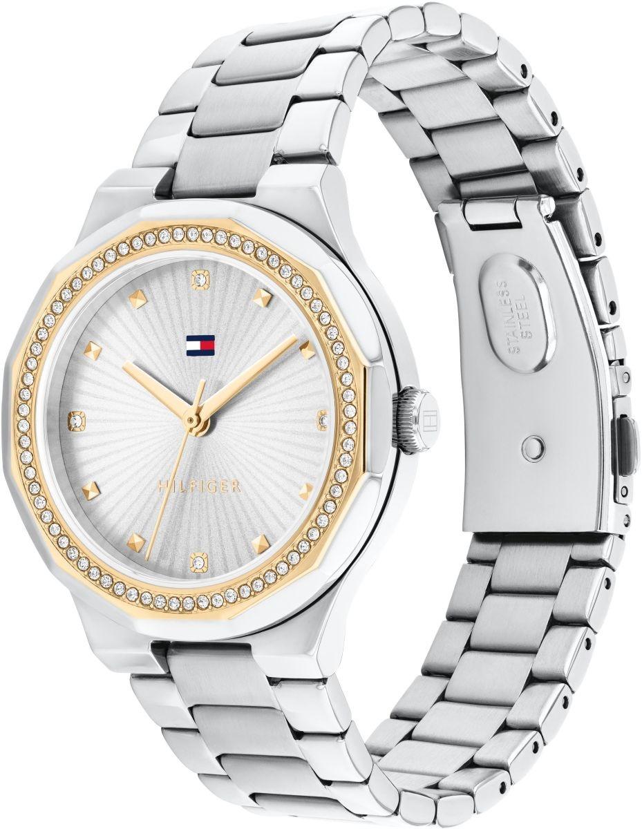 Tommy Hilfiger 1782723 zegarek srebrny fashion-modowy Męskie bransoleta