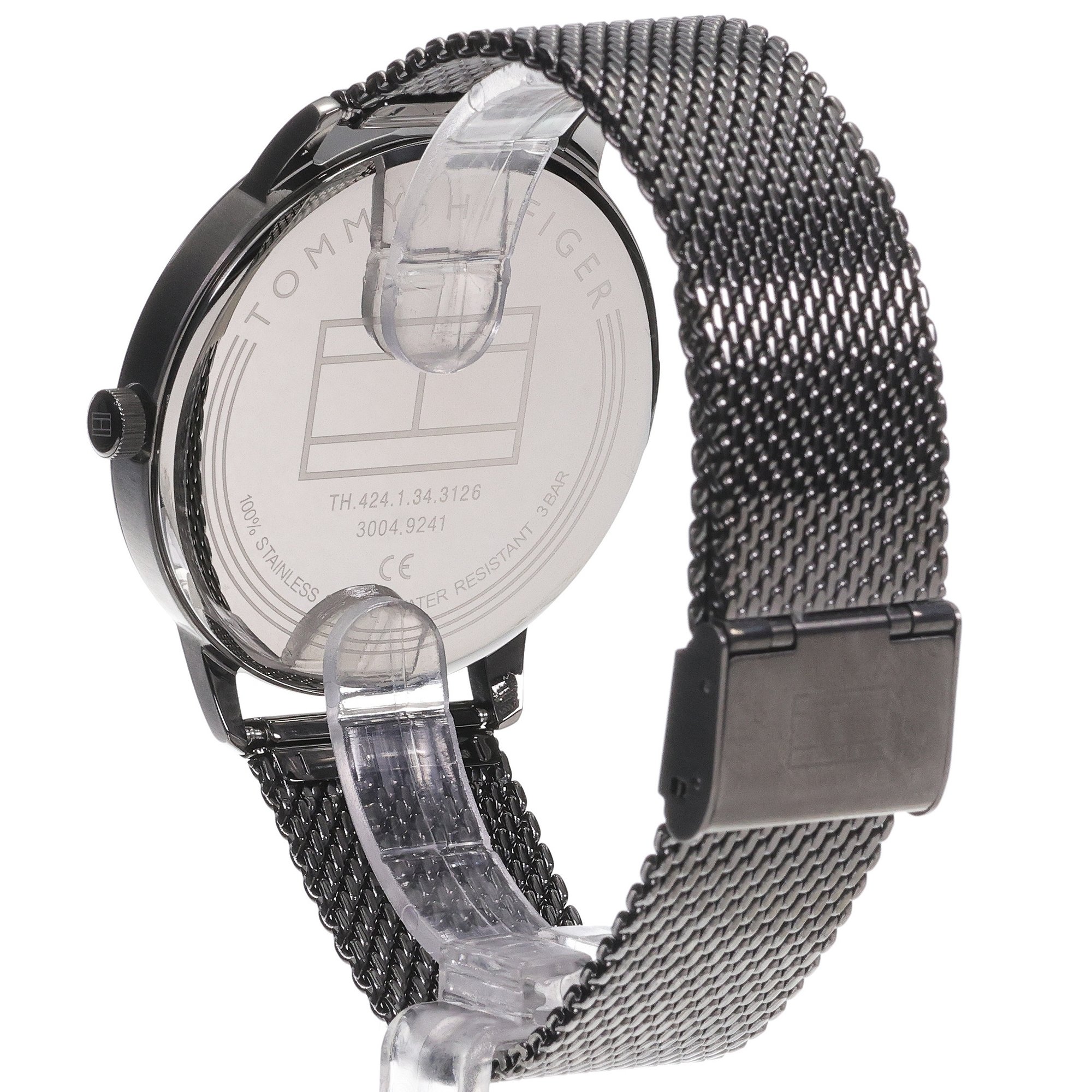 Tommy Hilfiger 1791878 zegarek czarny klasyczny Męskie bransoleta - miniatura 4