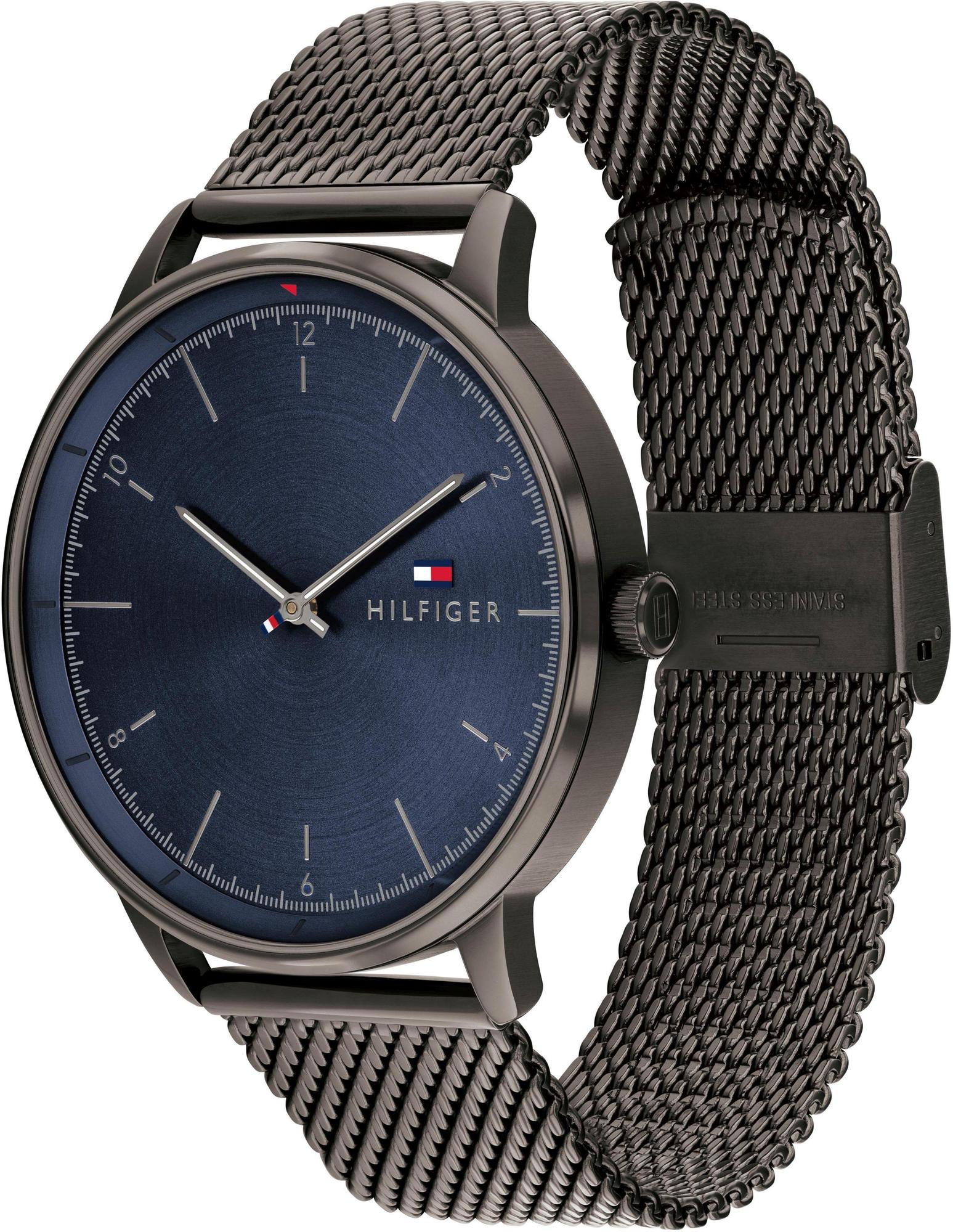 Tommy Hilfiger 1791878 zegarek czarny klasyczny Męskie bransoleta - miniatura 5