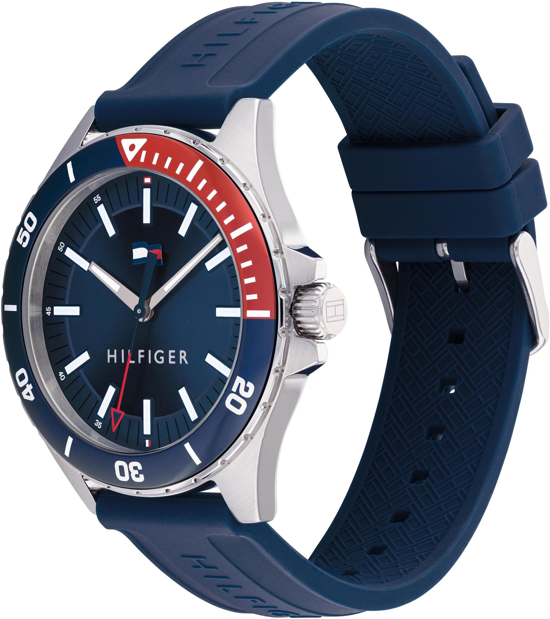 Tommy Hilfiger 1792009 Logan Męskie fashion-modowy zegarek srebrny - miniatura 6