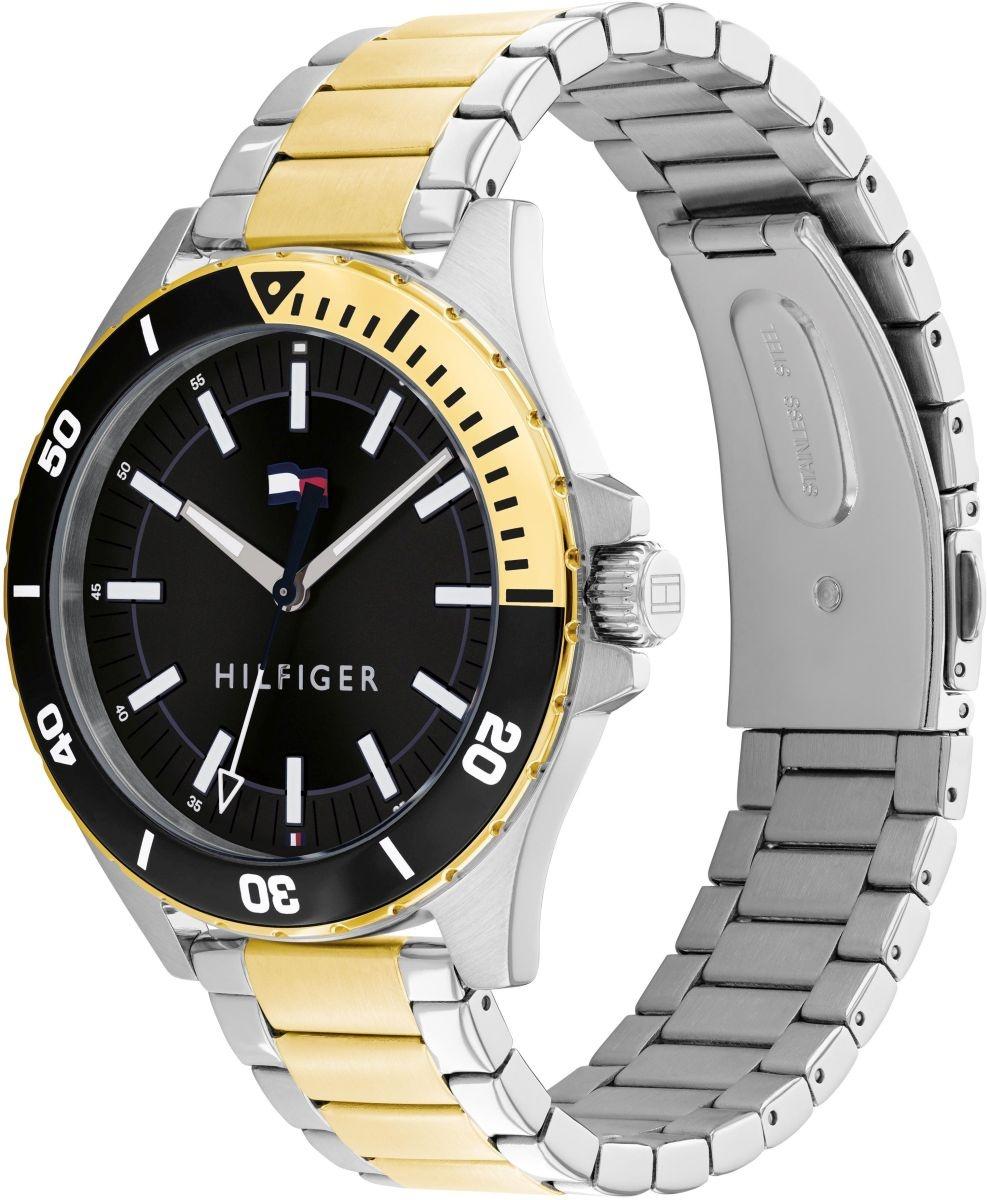 Tommy Hilfiger 1792013 Logan Męskie klasyczny zegarek srebrny - miniatura 6