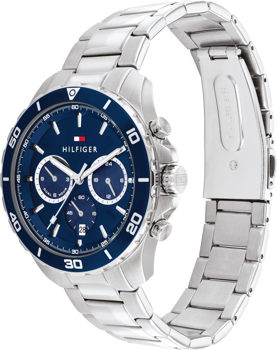 Tommy Hilfiger 1792094 zegarek srebrny klasyczny Męskie bransoleta - miniatura 5