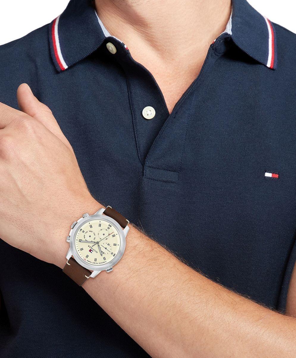 Tommy Hilfiger 1792102 Męskie Troy zegarek męski fashion-modowy mineralne