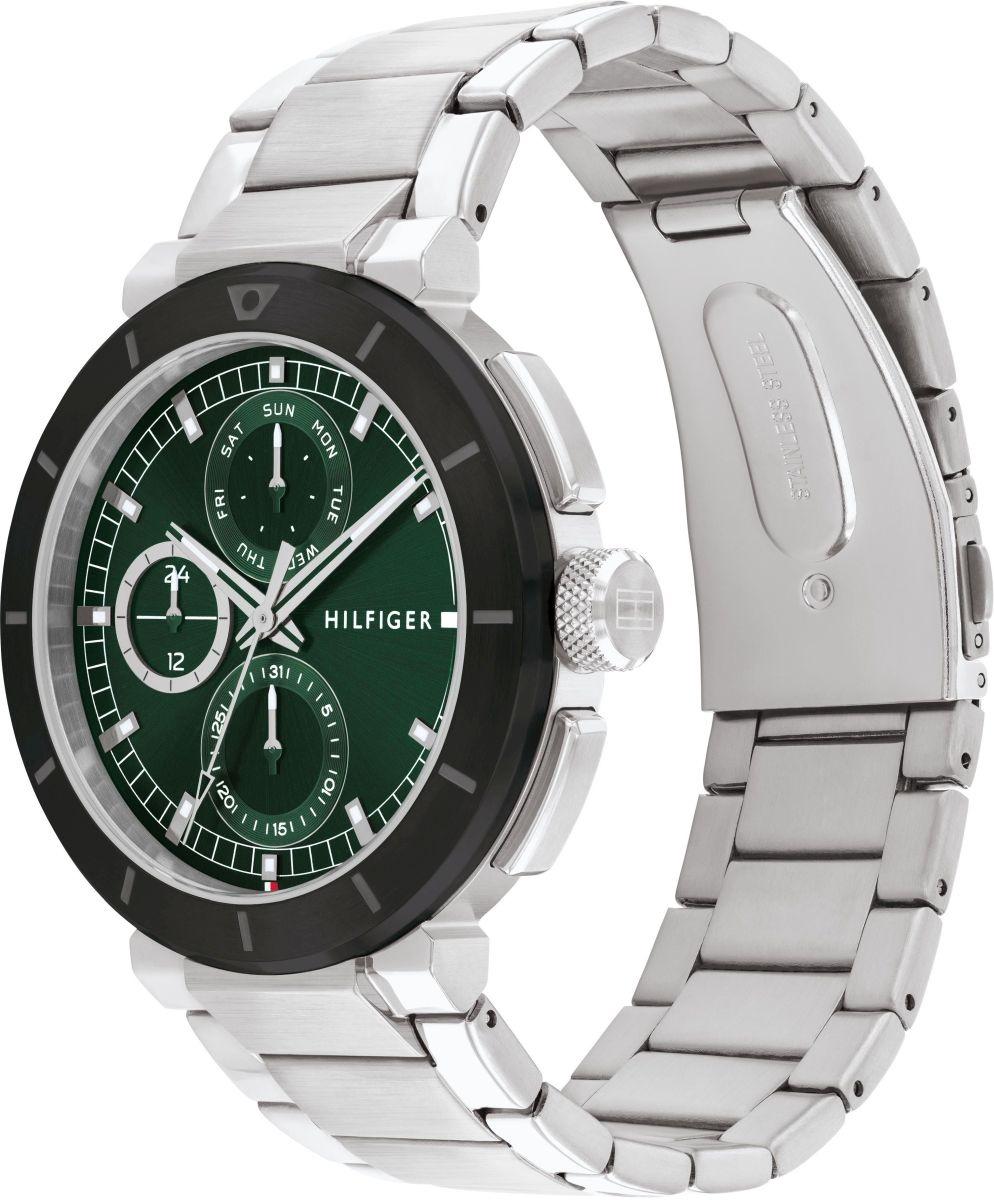 Tommy Hilfiger 1792117 zegarek srebrny fashion-modowy Męskie bransoleta