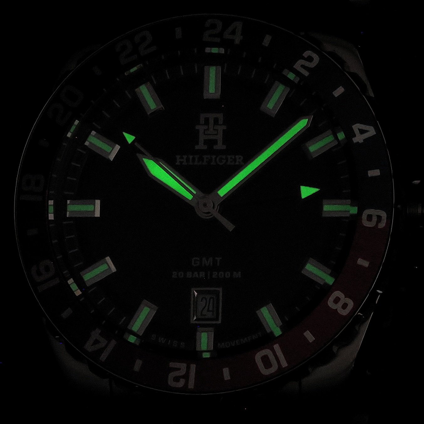 Tommy Hilfiger 1792131 zegarek srebrny klasyczny Męskie bransoleta - miniatura 5