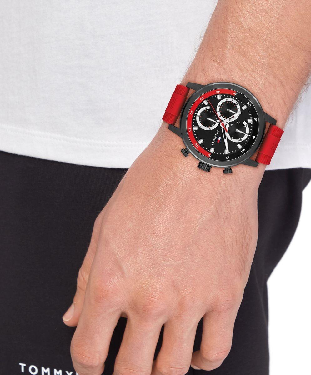 Tommy Hilfiger 1792178 zegarek męski sportowy Męskie pasek