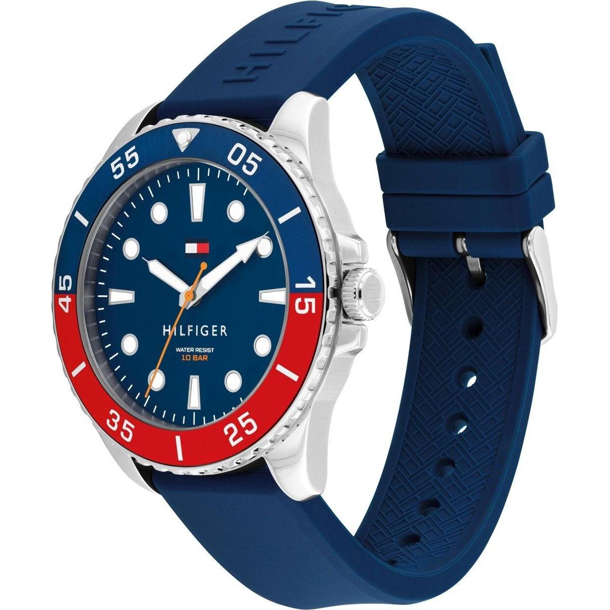 Tommy Hilfiger 1792200 zegarek srebrny fashion-modowy Męskie pasek - miniatura 5