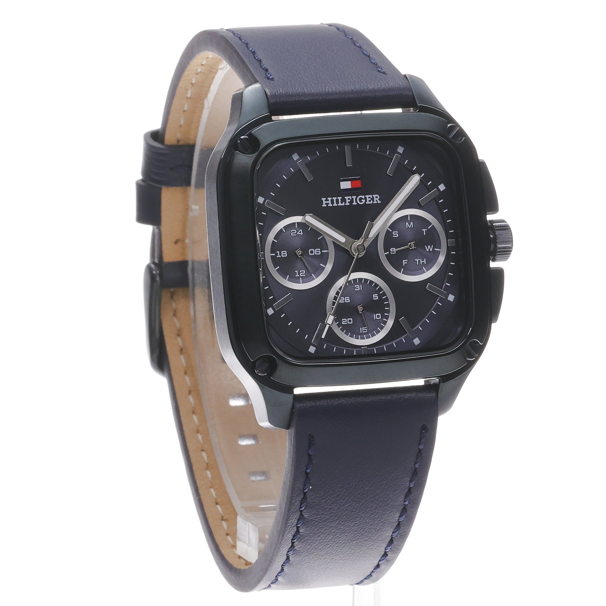 Tommy Hilfiger 1792219 zegarek niebieski fashion-modowy Męskie pasek