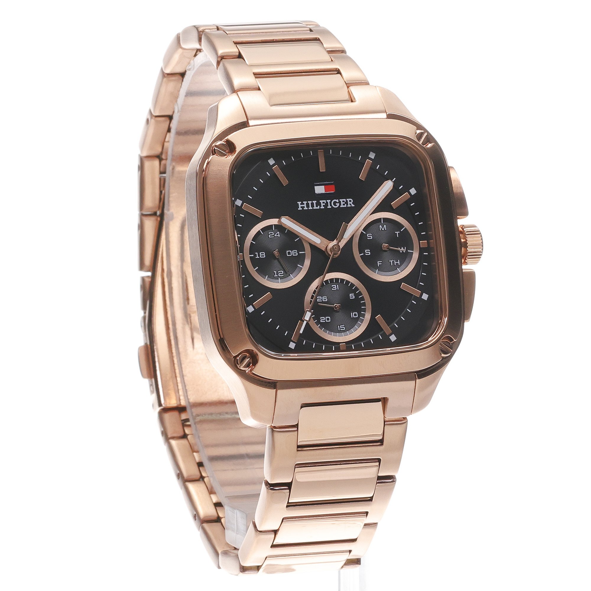 Tommy Hilfiger 1792224 zegarek różowe złoto fashion-modowy Męskie bransoleta - miniatura 3