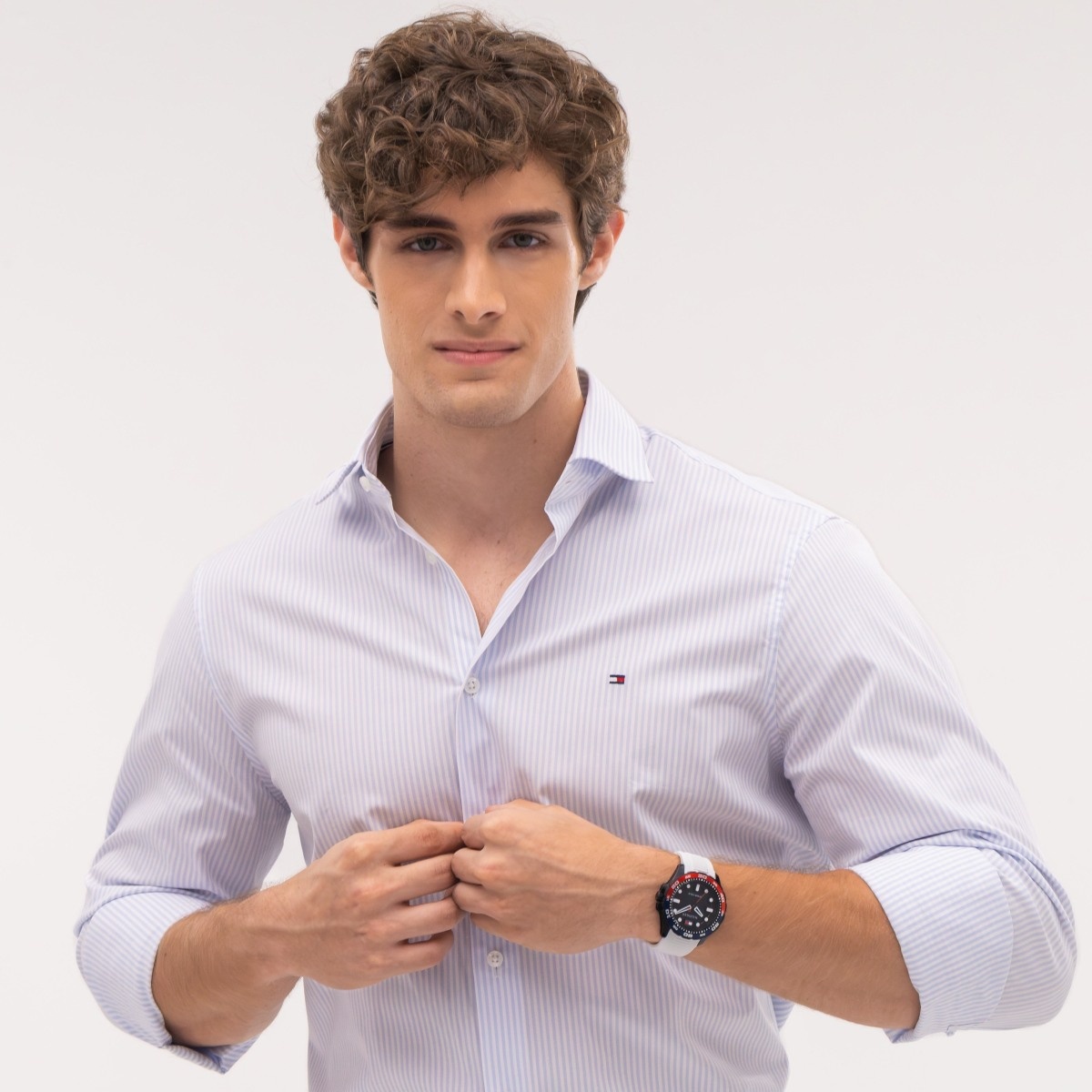 Tommy Hilfiger 1792264 zegarek czarny sportowy Męskie pasek - miniatura 5