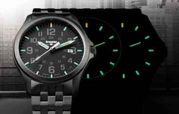 Traser TS-107868 P67 Officer Pro GunMetal Black zegarek klasyczny P67 Officer Pro - miniatura 5