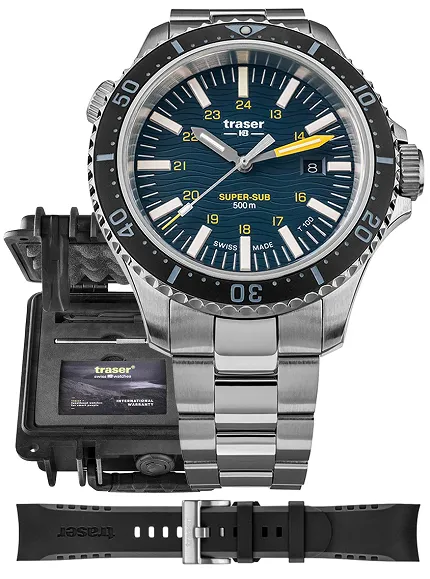 Traser TS-109370 P67 SuperSub P67 SuperSub T100 Blue Special Set - zdjęcie 1