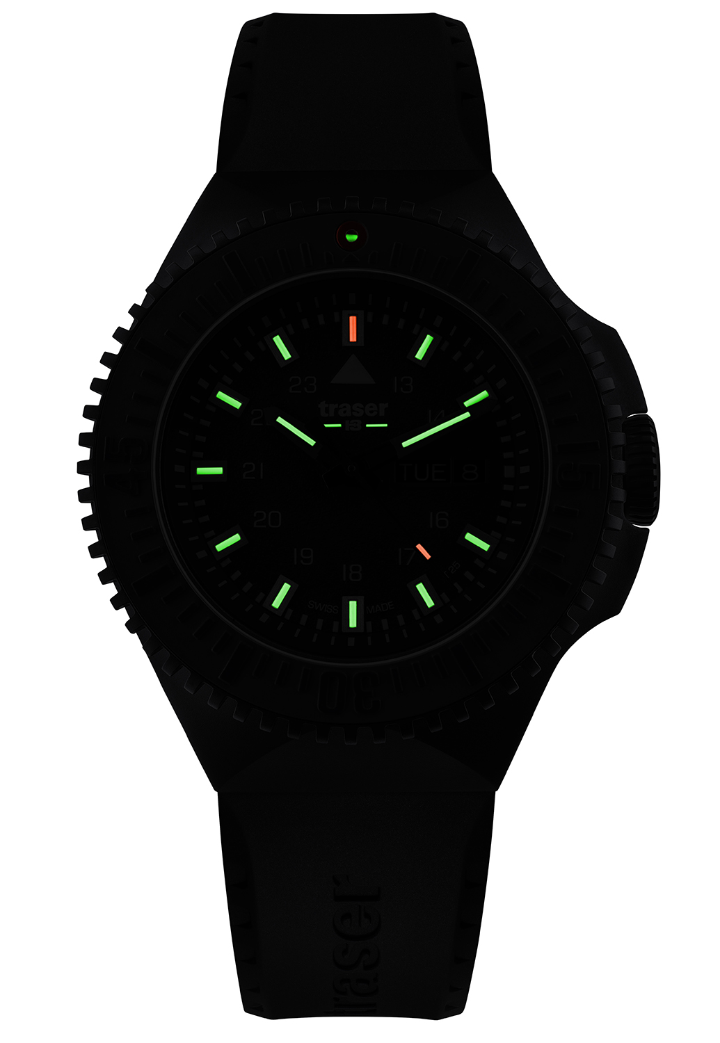 Traser TS-109855 zegarek sportowy P69 Black Stealth - miniatura 7