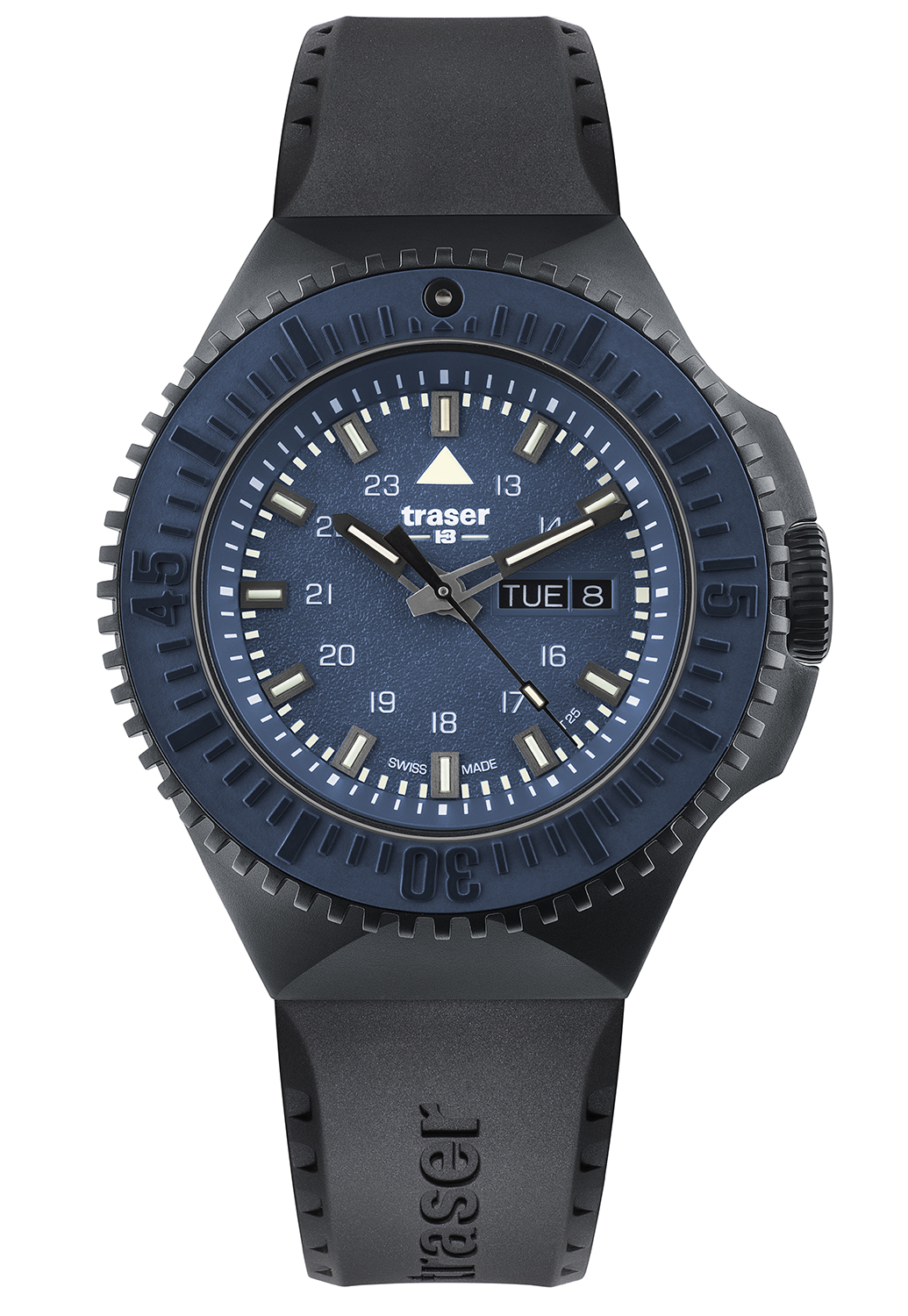 Traser TS-109857 zegarek męski P69 Black Stealth - miniatura 2