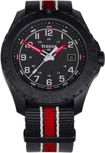 Traser TS-111759 P96 Outdoor Pioneer Evolution P96 OdP Color Black Nato Strap - zdjęcie 1