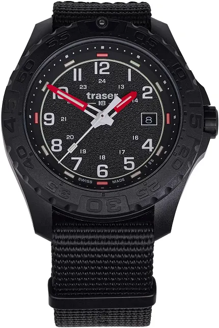 Traser TS-111761 P96 OdP Color Black Nato Strap - zdjęcie 1