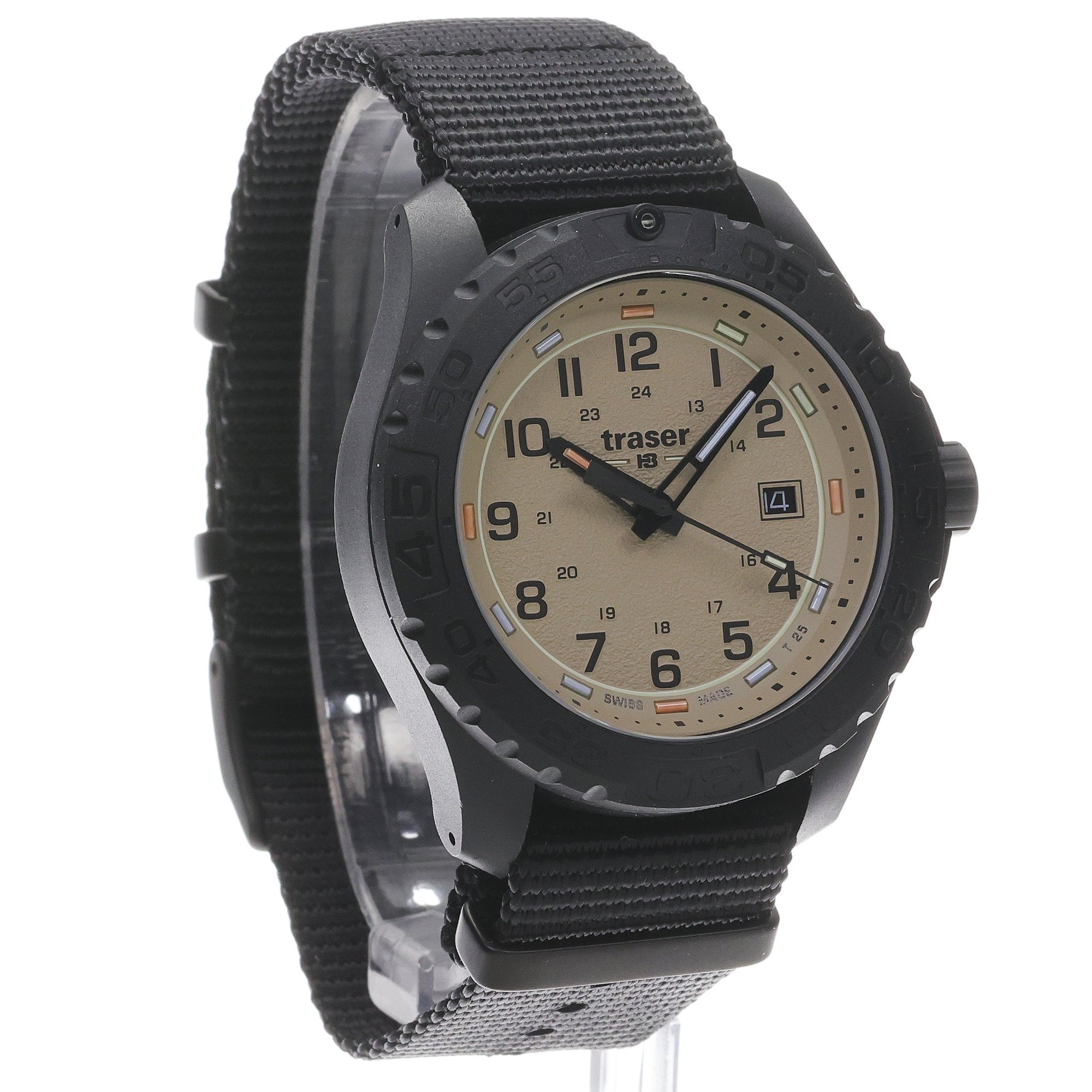 Traser TS-111761 P96 OdP Color Black Nato Strap zegarek klasyczny P96 Outdoor Pioneer Evolution - miniatura 3