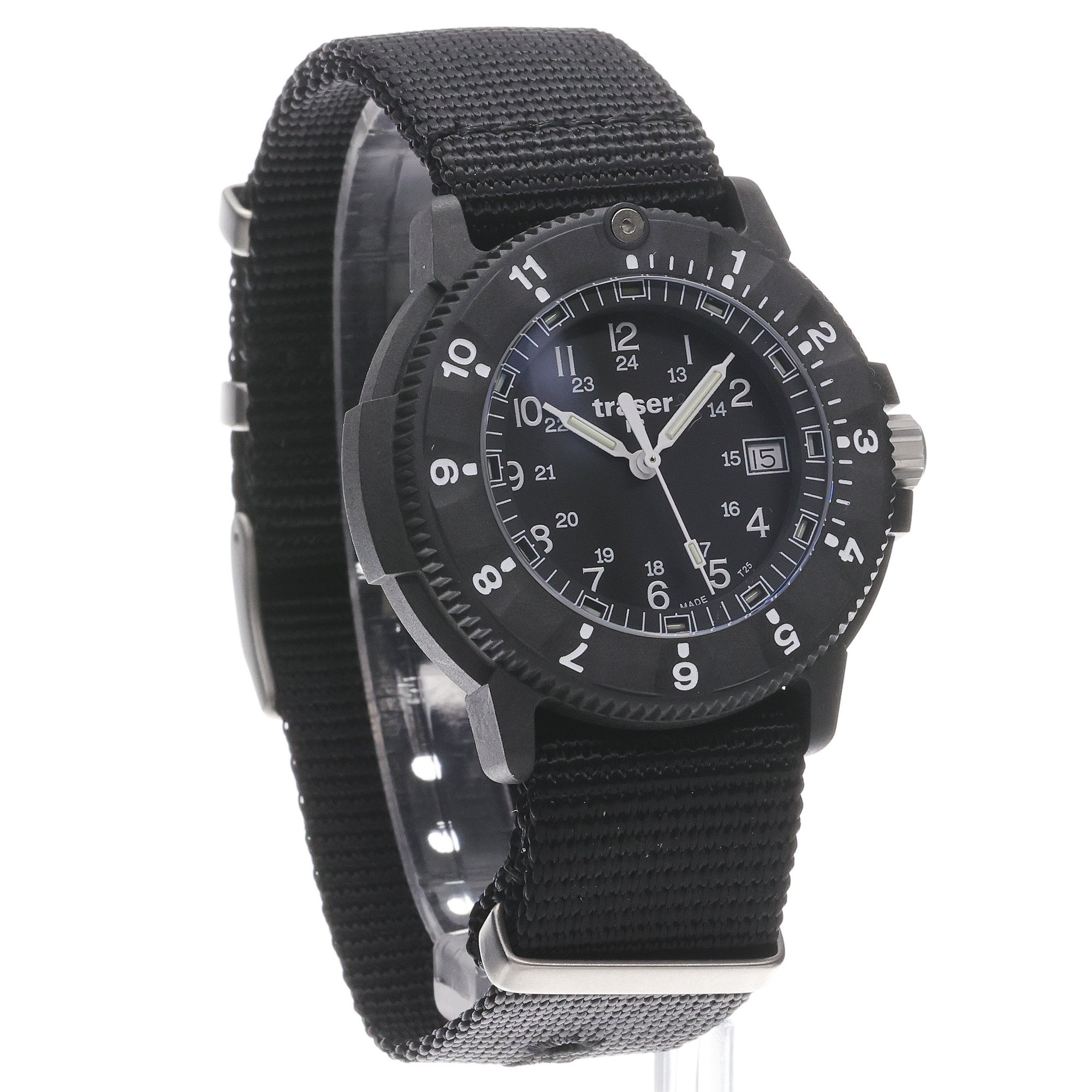 Traser TS-111829 P65 Tactical Mission Black Nato Strap zegarek wojskowy P65 Tactical Mission - miniatura 3