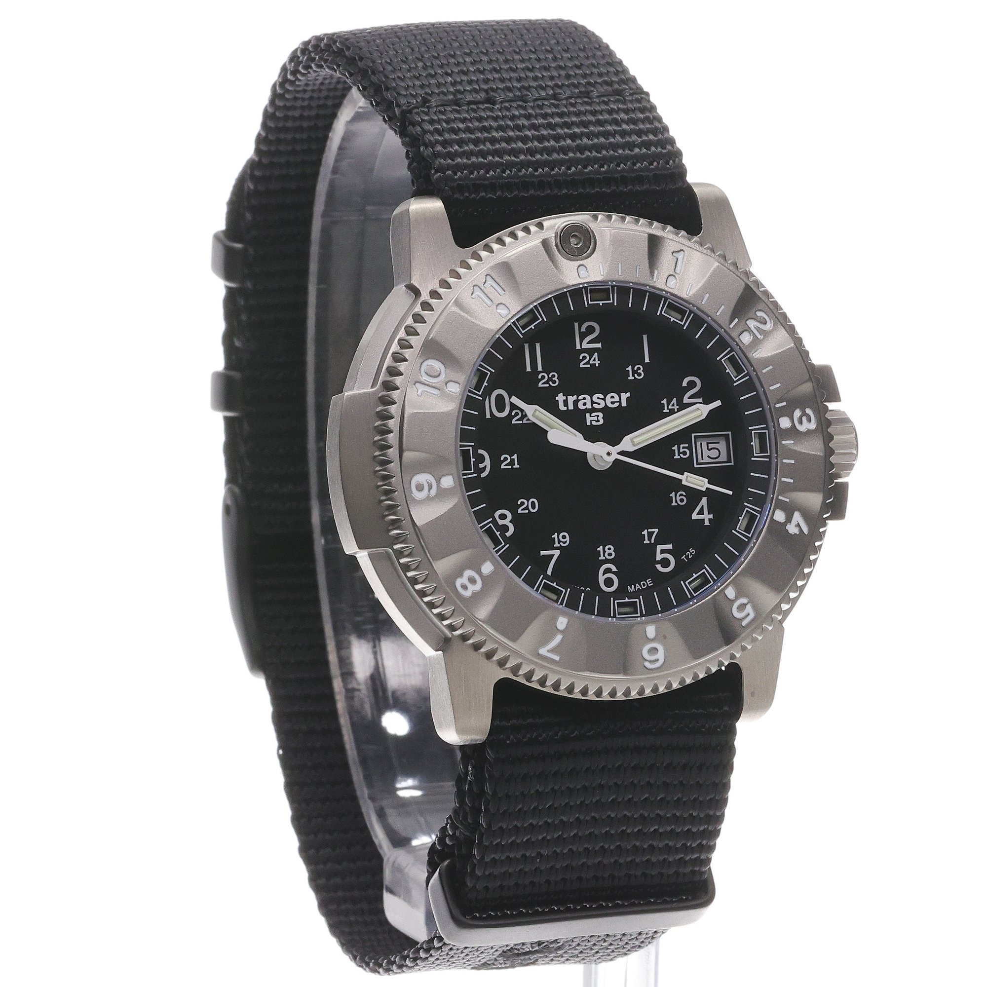 Traser TS-111832 P65 Tactical Mission Titanium Nato Strap zegarek wojskowy P65 Tactical Mission