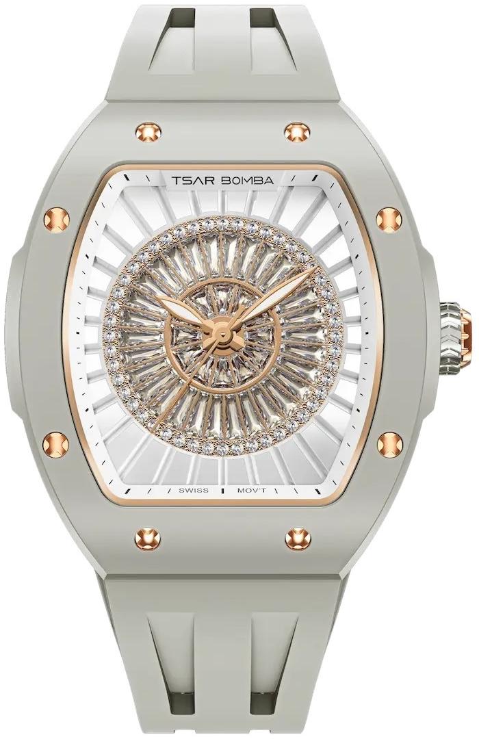 Nucleus Femme 03 Ceramic White Grey Tsar Bomba TB8220L-04 