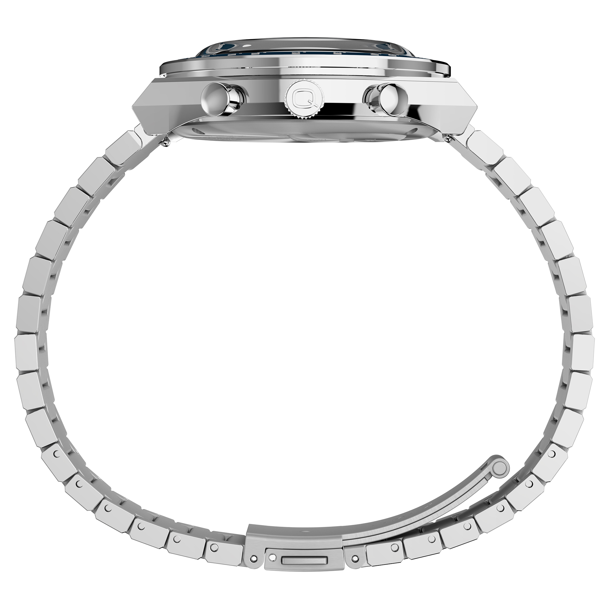 TW2W51600 zegarek srebrny sportowy Q Timex bransoleta