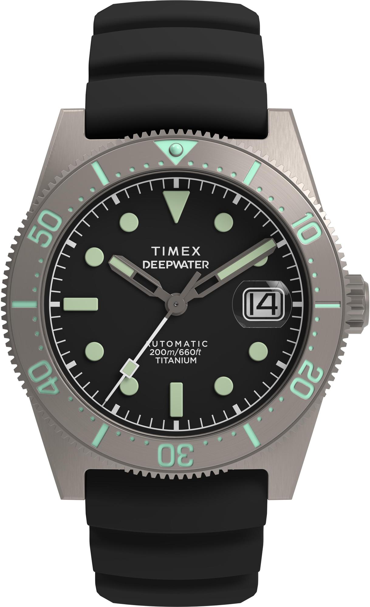 Deepwater Reef 200 Titanium Automatic 41mm Timex TW2W73800 