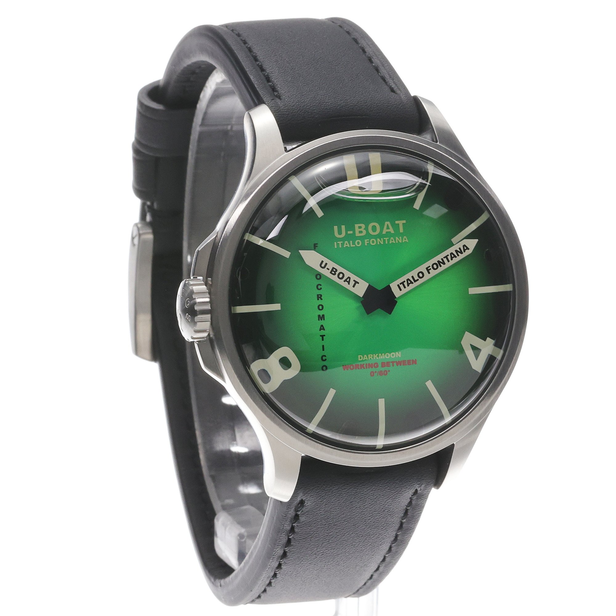 U-BOAT 3342 DARKMOON KAMA SS GREEN zegarek luksusowy Darkmoon