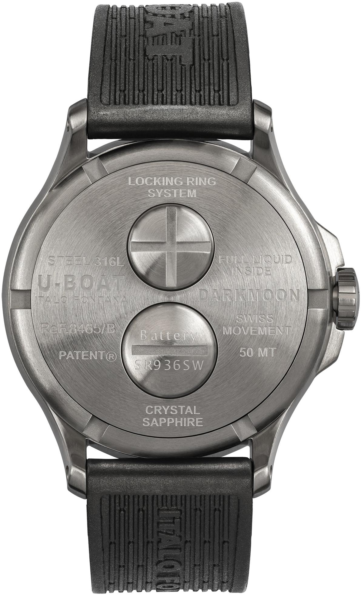 U-BOAT 8465 zegarek męski Darkmoon