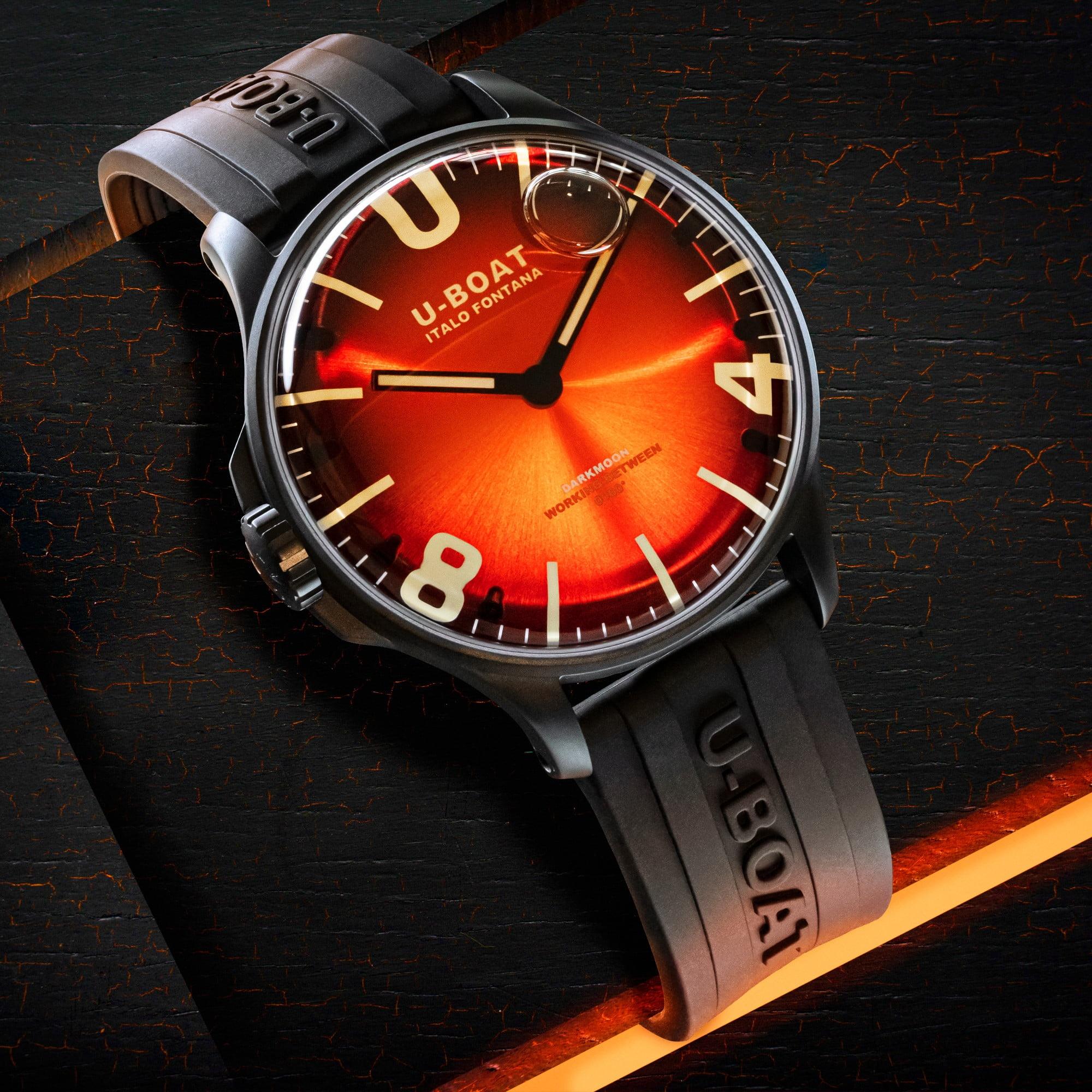 U-BOAT 8697 zegarek męski Darkmoon