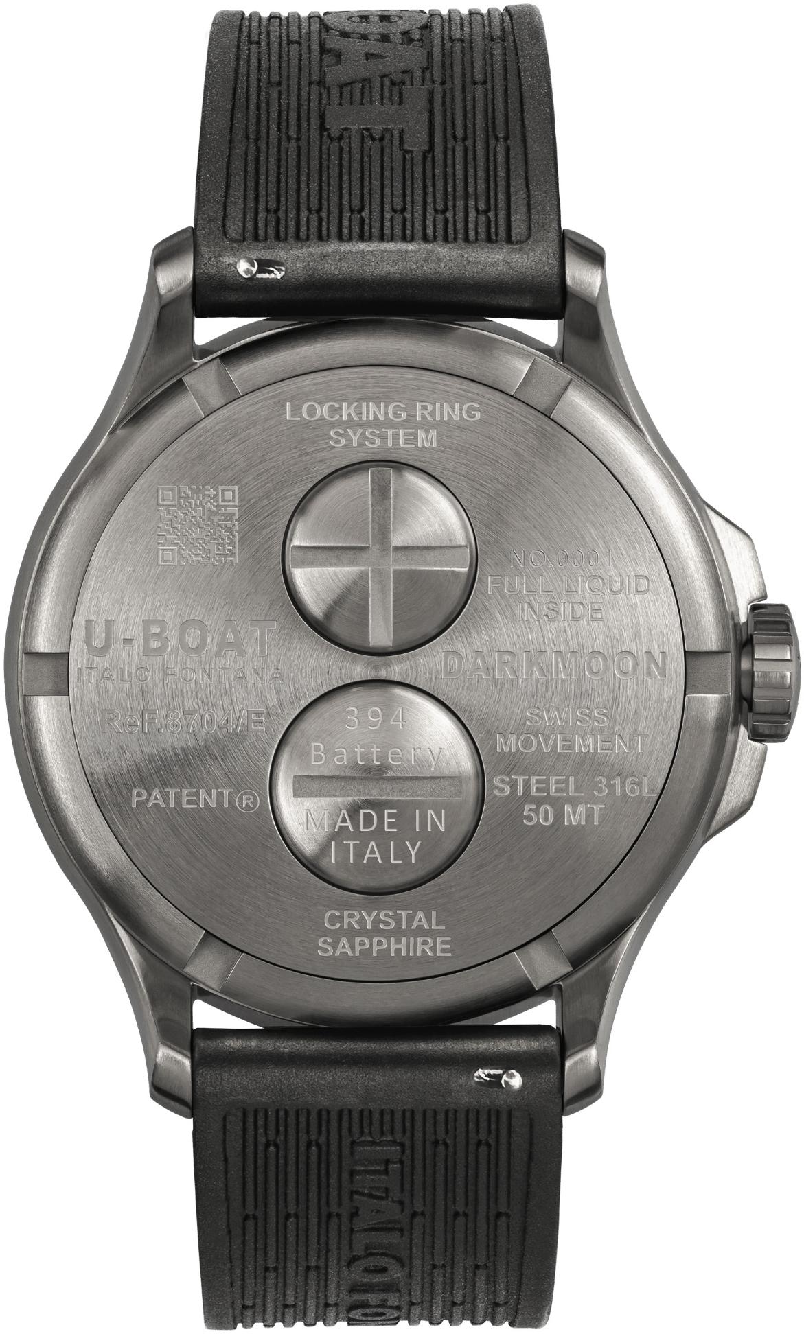 U-BOAT 8704 zegarek męski Darkmoon