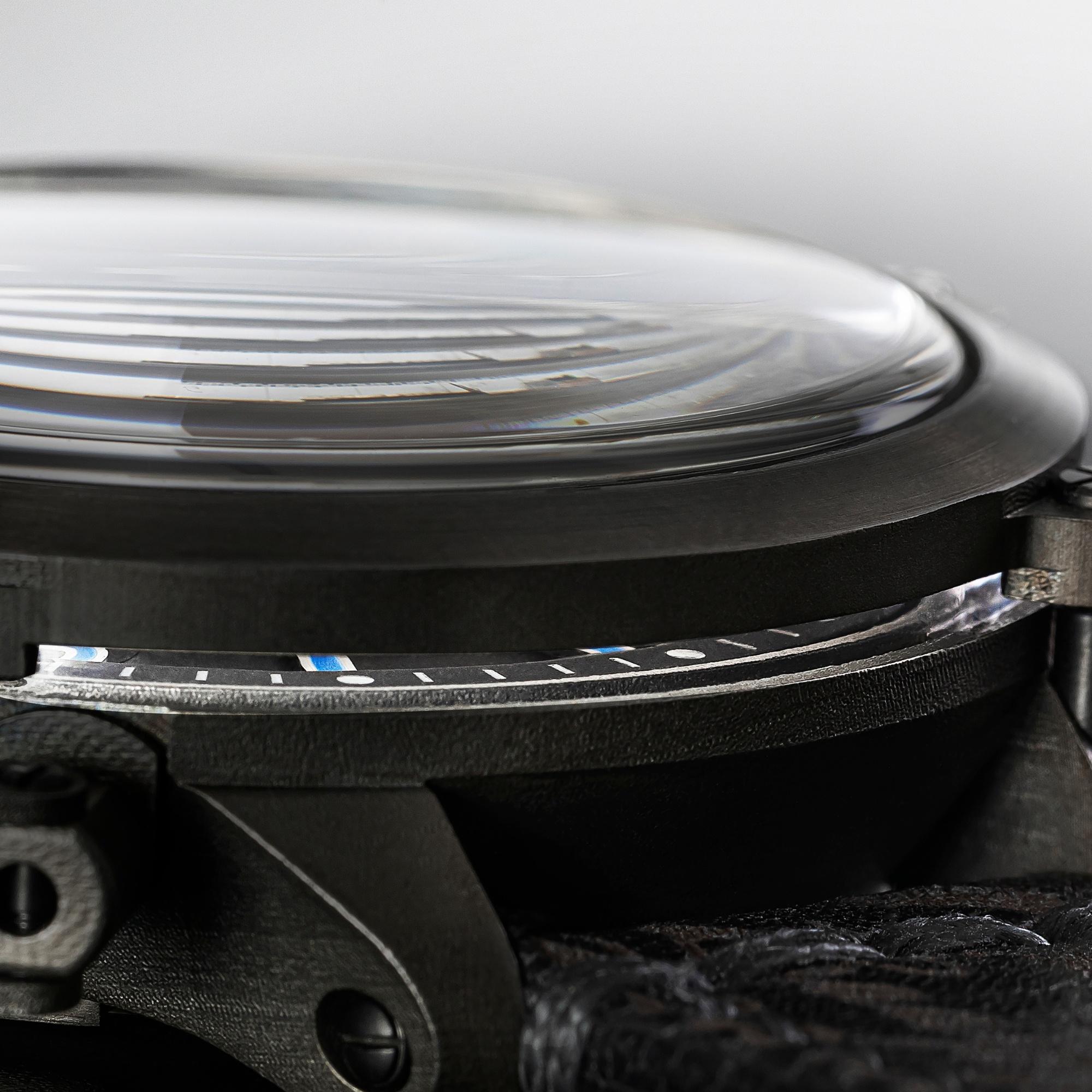 U-BOAT 8806 CAPSULE 50MM BLACK AUTOMATIC LIMITED EDITION zegarek klasyczny Capsule
