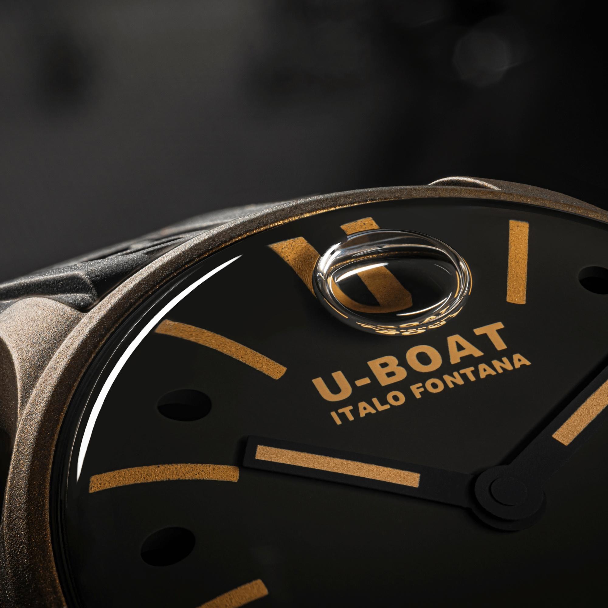 U-BOAT 9549 męski zegarek Darkmoon pasek
