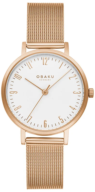 Obaku Denmark V248LXVIMV Slim BRINK LILLE - ROSE - zdjęcie 1