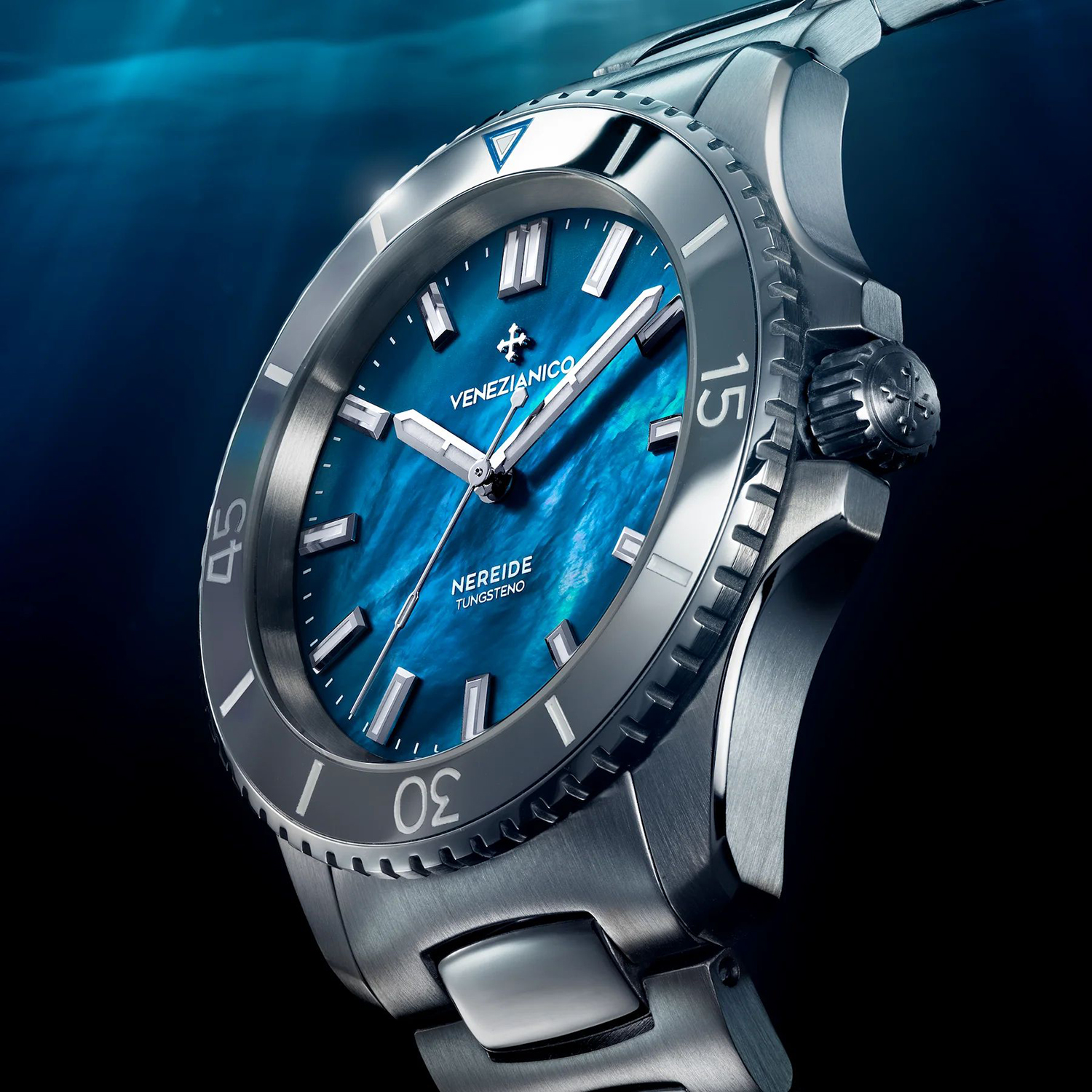Venezianico 3121541C damski zegarek Nereide Tungsteno bransoleta
