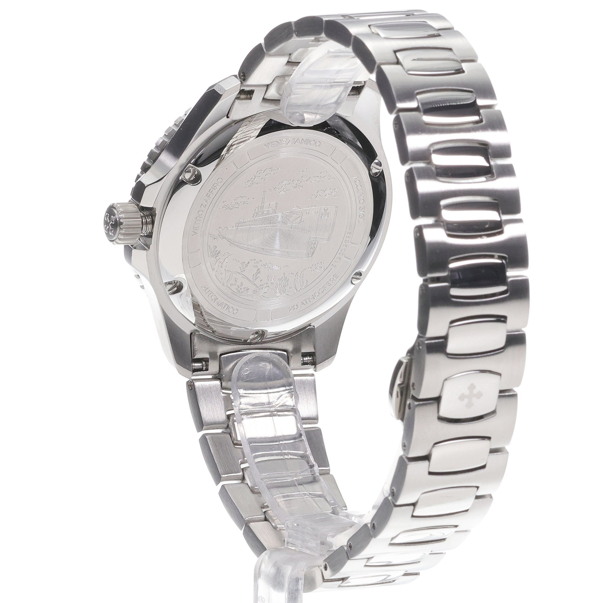Venezianico 3121541C zegarek męski klasyczny Nereide Tungsteno bransoleta