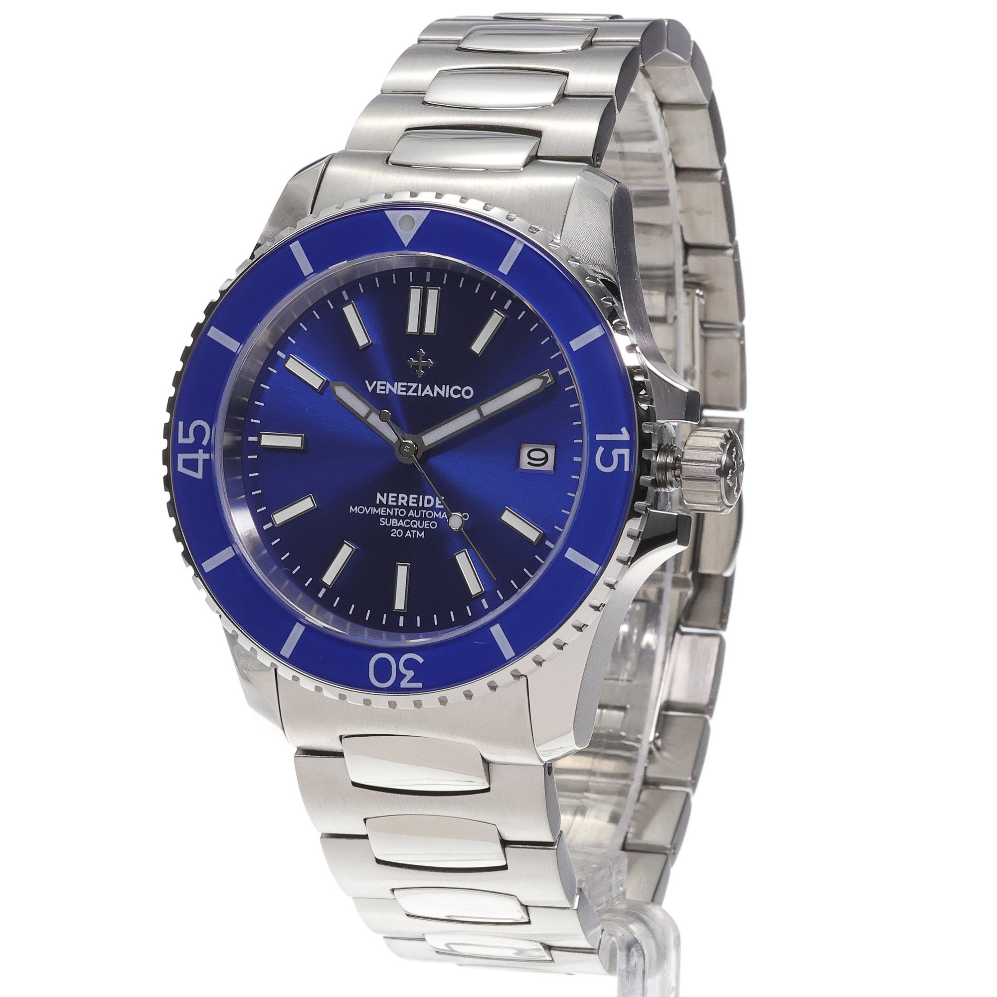 Venezianico 3321502C NEREIDE 42 Nereide klasyczny zegarek srebrny