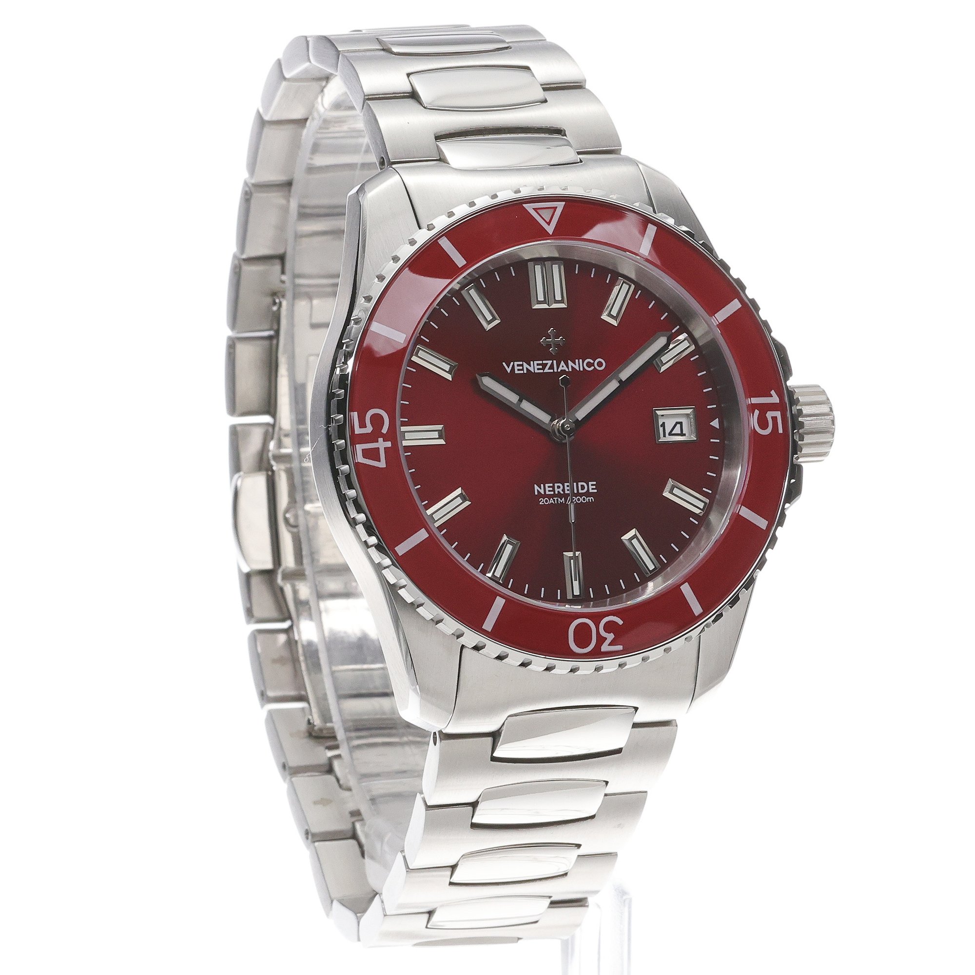 Venezianico 3321513C Nereide NEREIDE 42 zegarek męski klasyczny szafirowe - miniatura 3