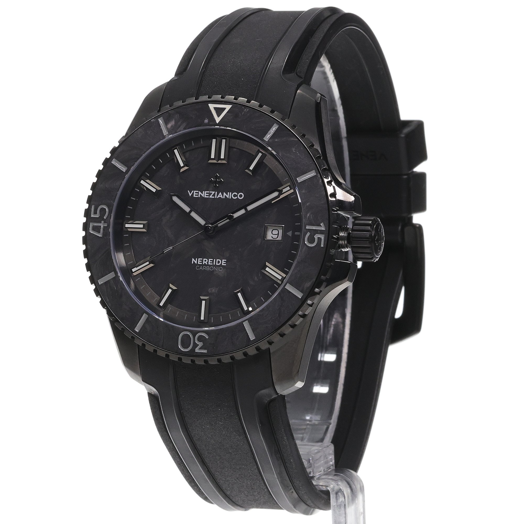 Venezianico 4521560 Nereide NEREIDE CARBONIO zegarek męski klasyczny szafirowe