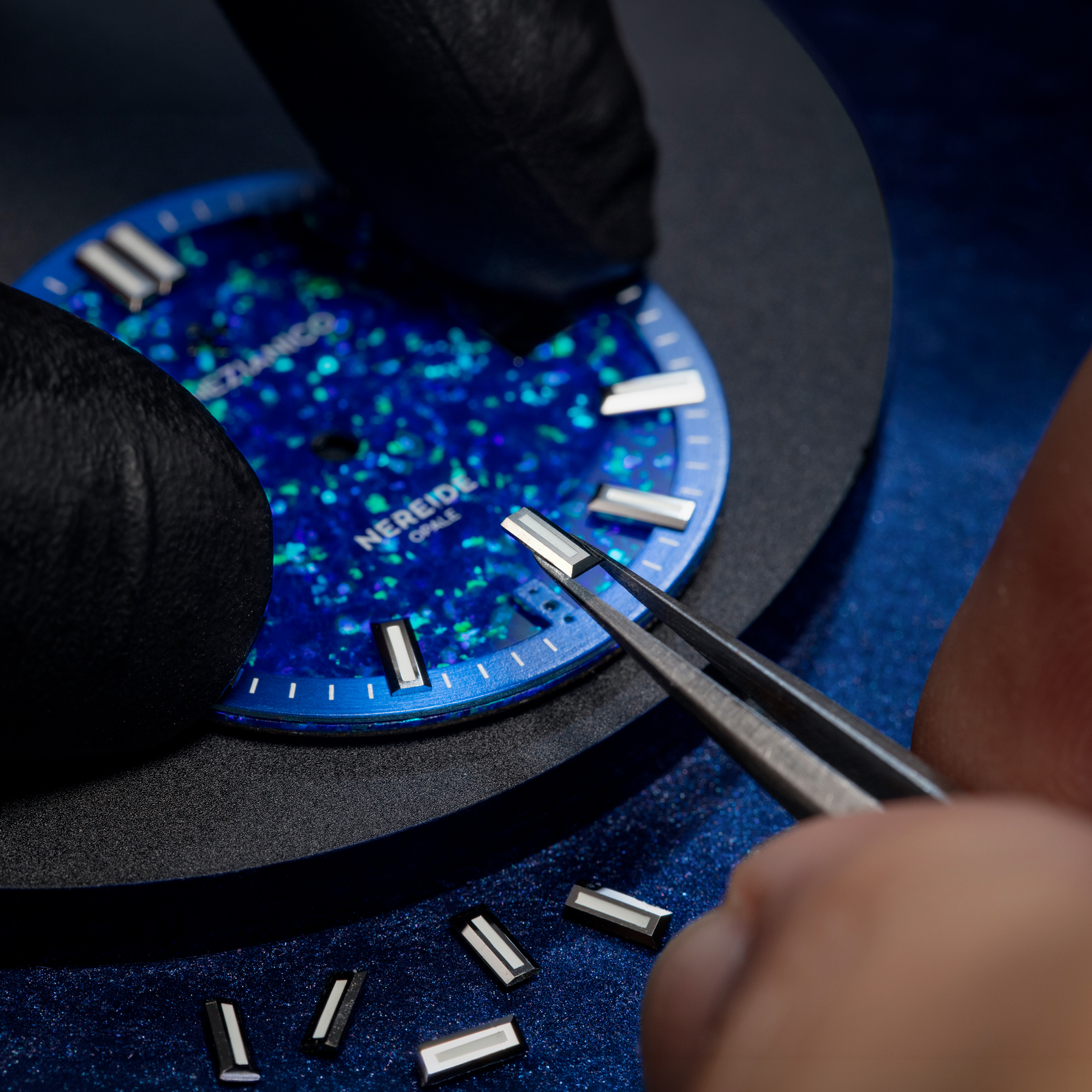 Venezianico Nereide Opale Blu męski zegarek Nereide bransoleta - miniatura 12