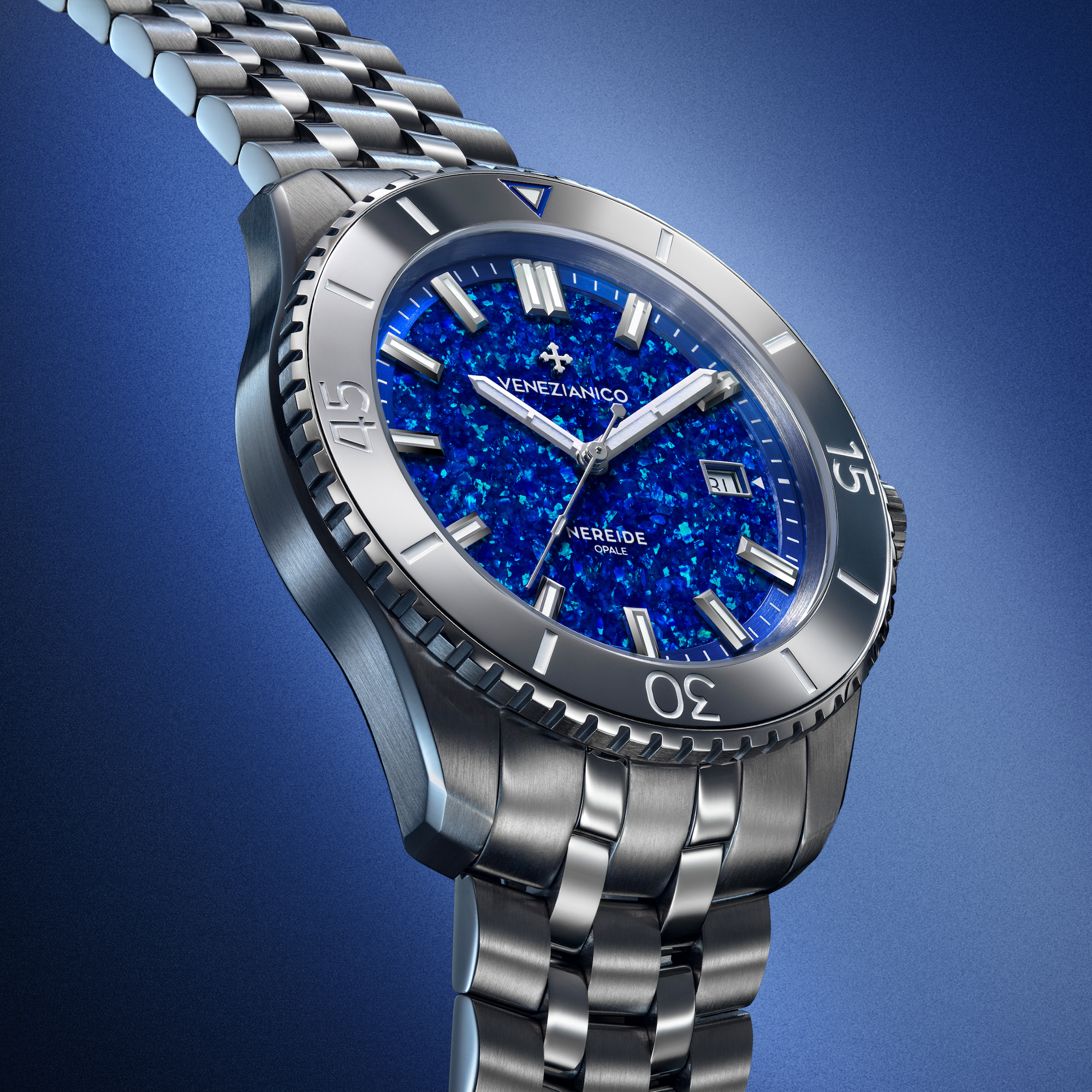 Venezianico Nereide Opale Blu zegarek sportowy Nereide - miniatura 6