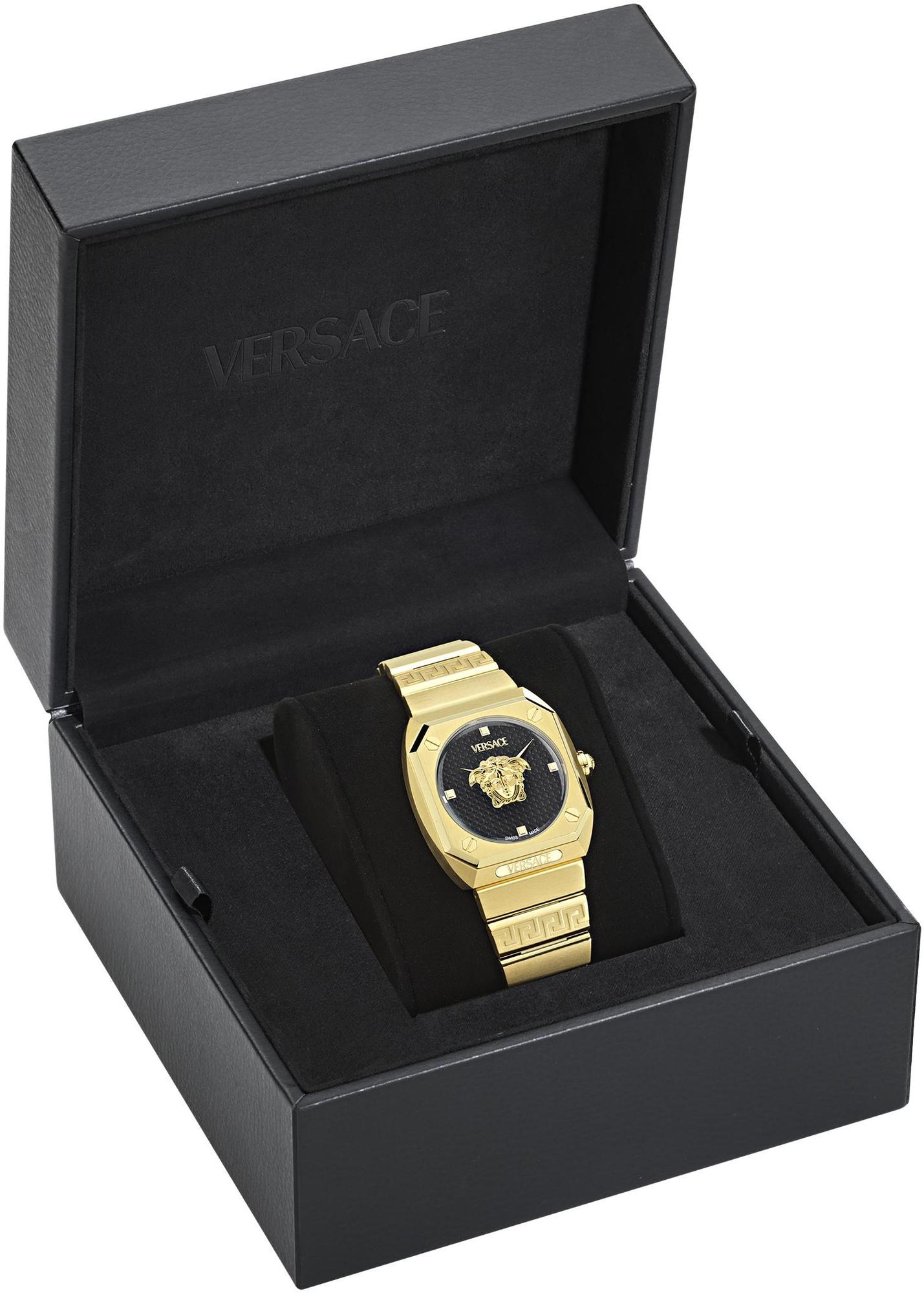 Versace VE0R00525 zegarek złoty fashion-modowy MEDUSA bransoleta - miniatura 4