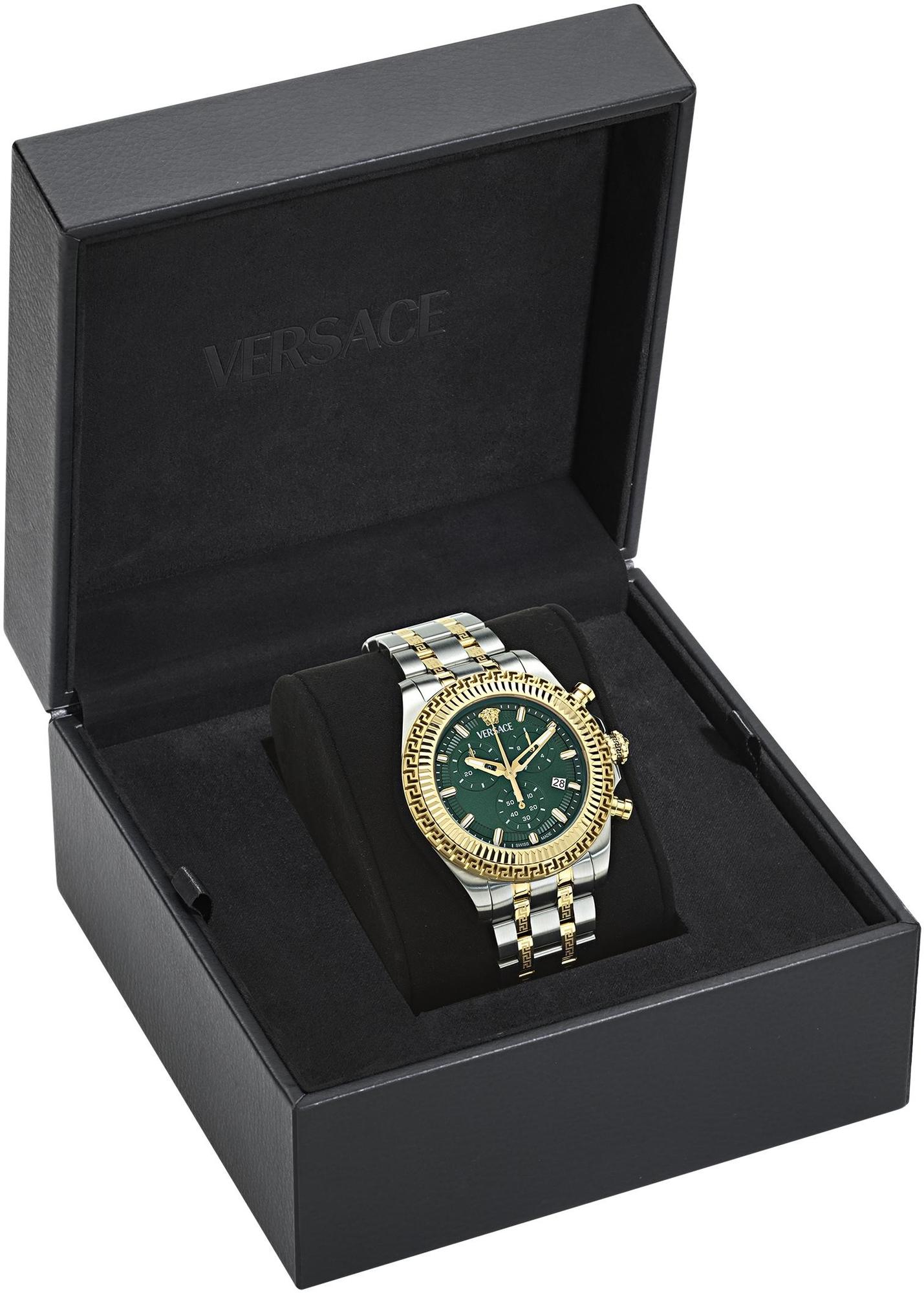Versace VE0W00425 zegarek srebrny fashion-modowy Versace bransoleta