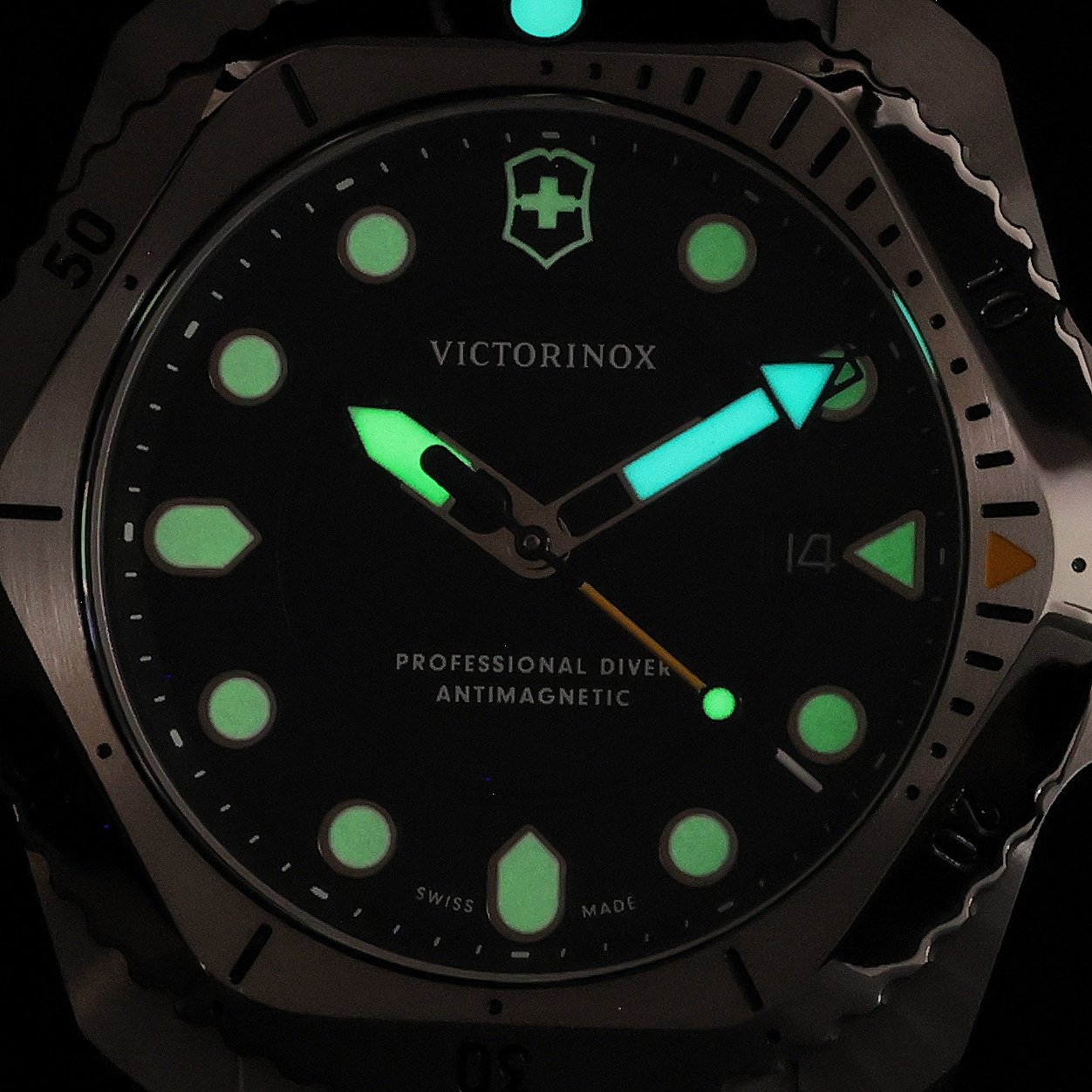 Victorinox 241990 zegarek męski Dive Pro srebrny - miniatura 5