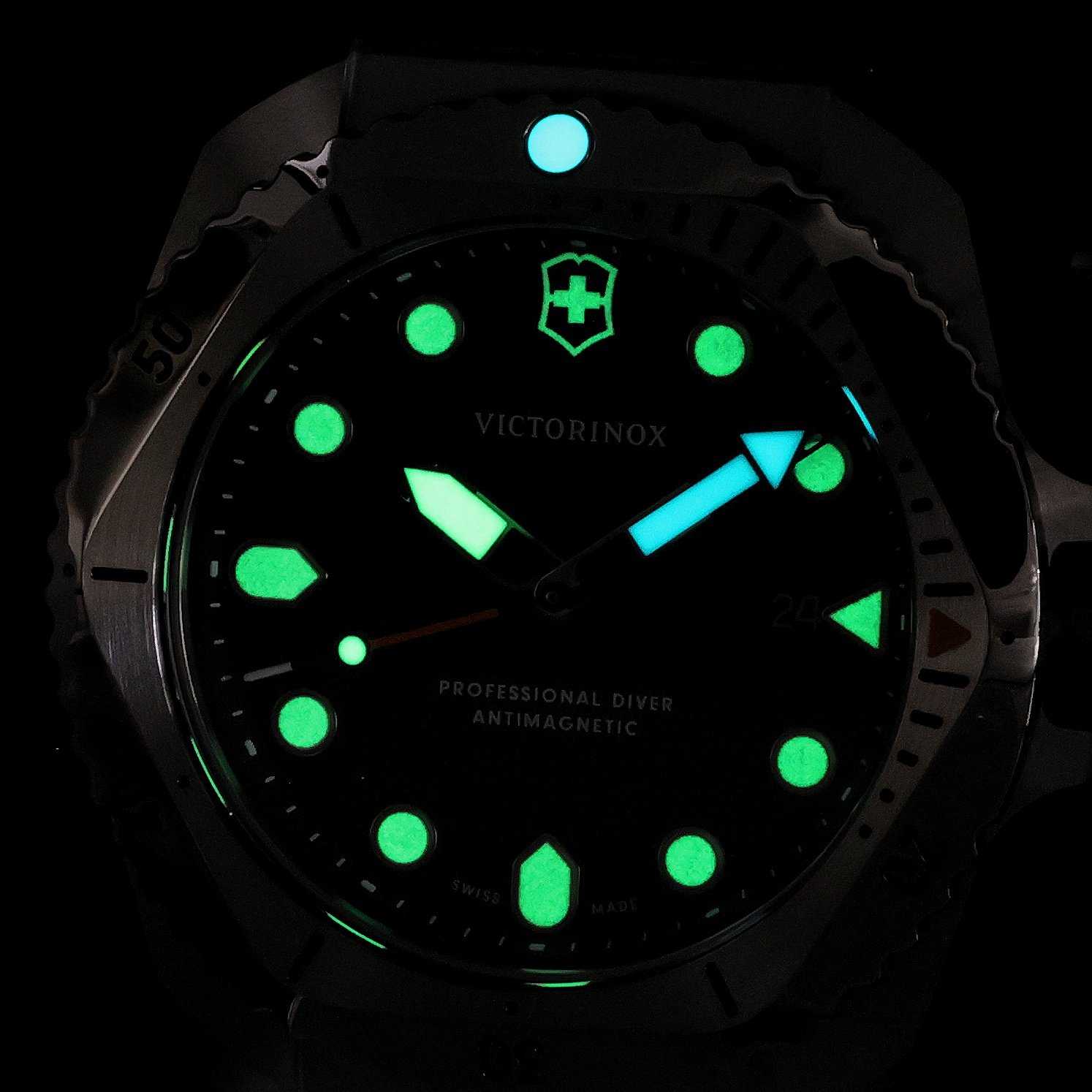 Victorinox 241991 zegarek męski Dive Pro srebrny - miniatura 5