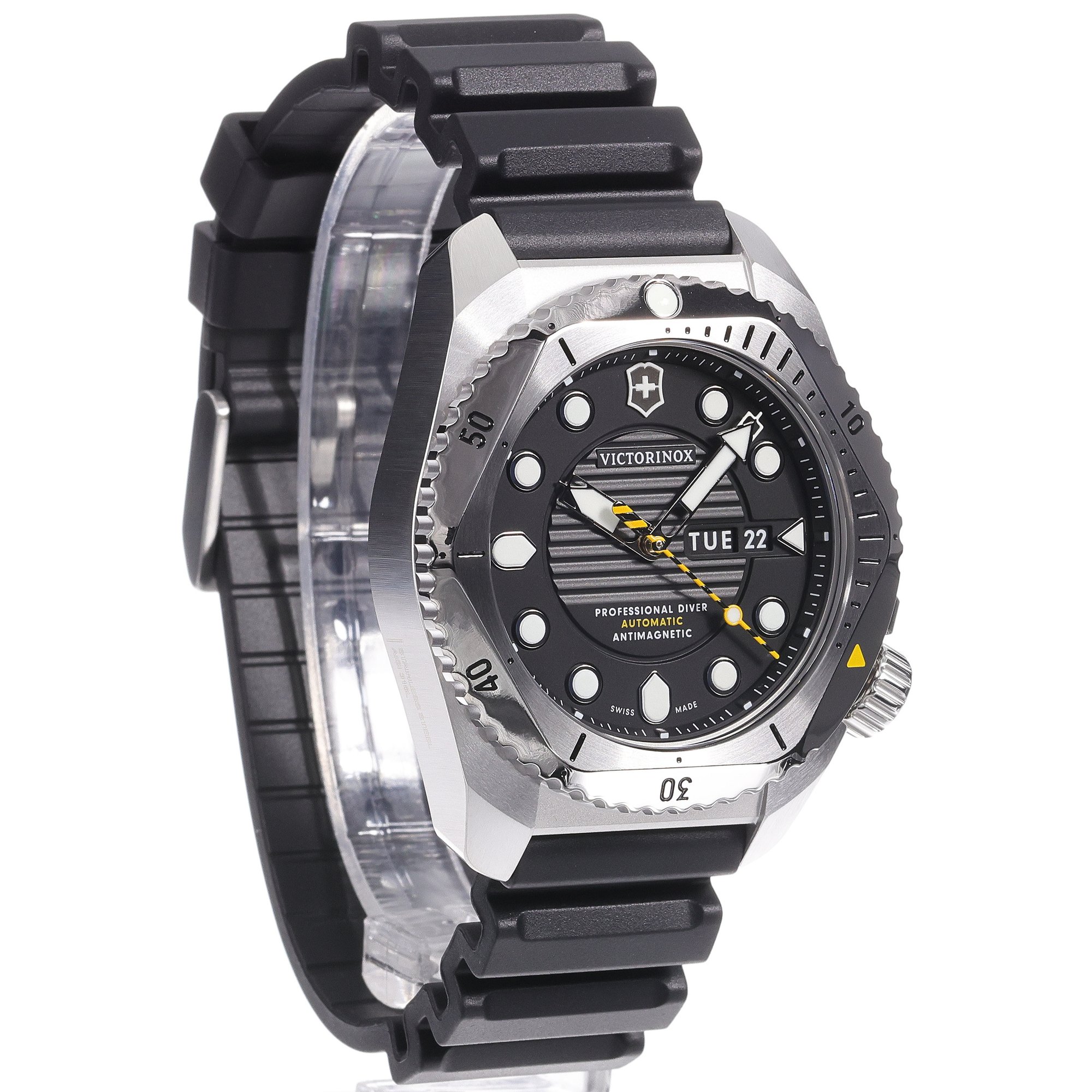 Victorinox 241994 Dive Pro Automatic Dive Pro klasyczny zegarek srebrny - miniatura 3