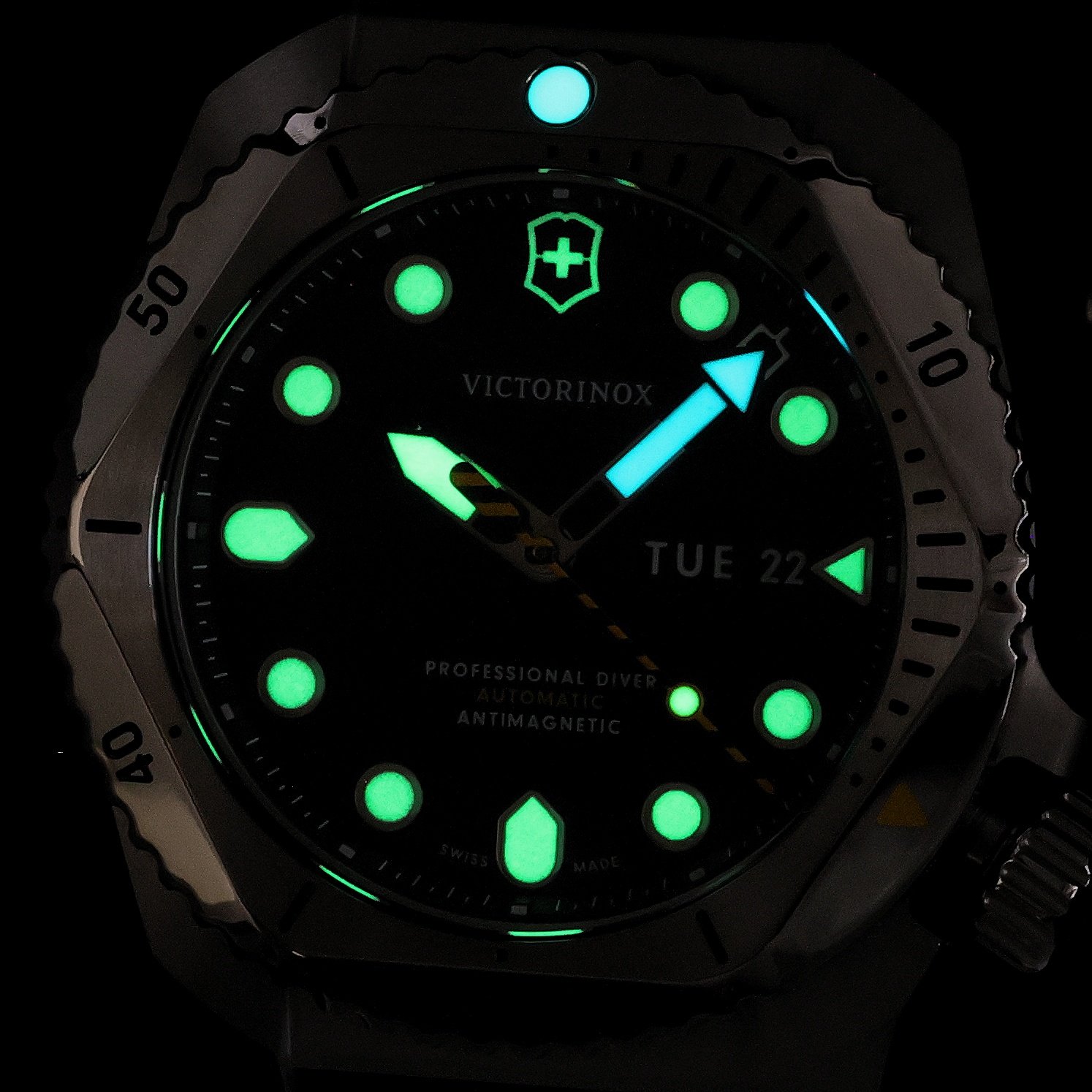 Victorinox 241994 zegarek męski Dive Pro srebrny - miniatura 5
