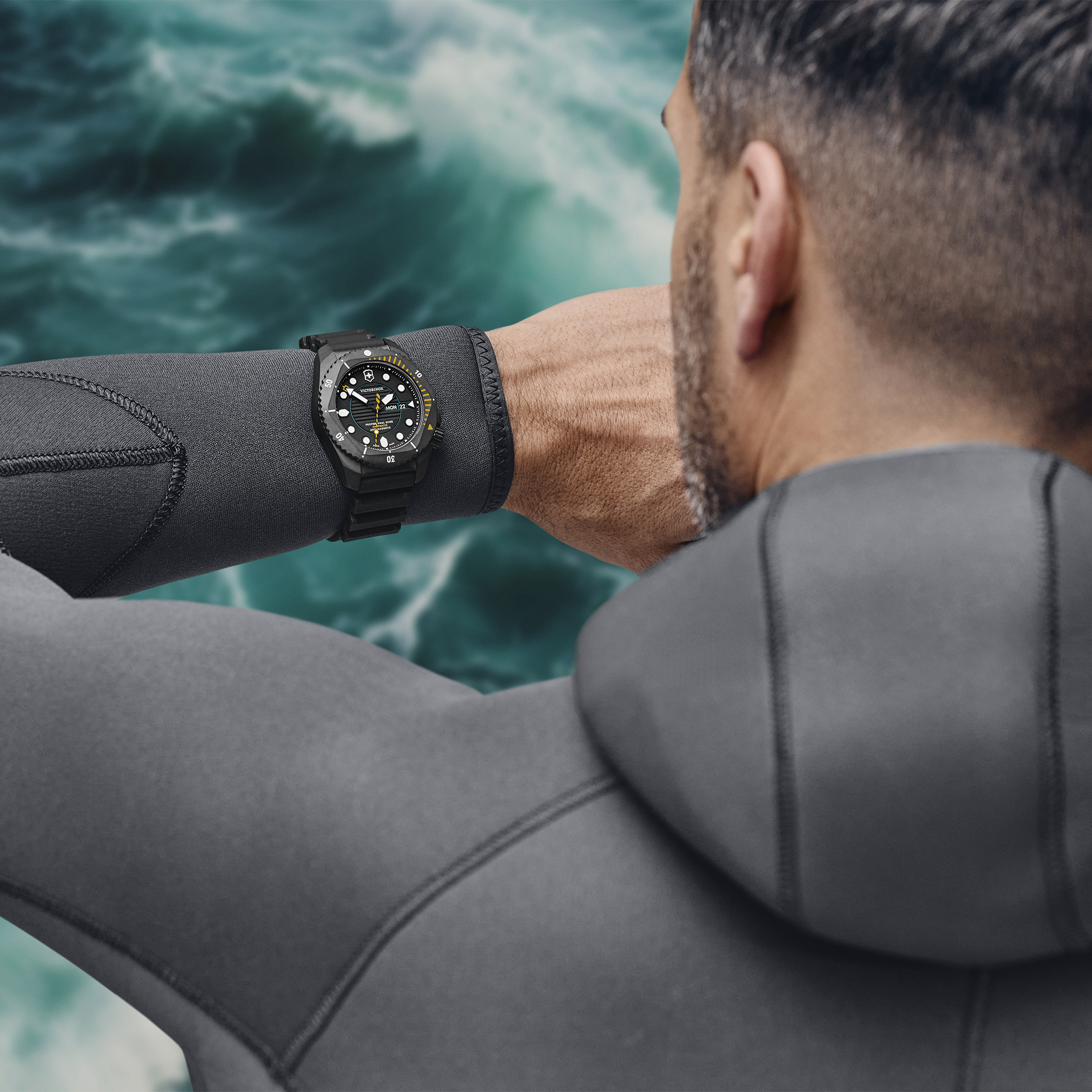 Victorinox 241997 Dive Pro Dive Pro Automatic zegarek męski klasyczny szafirowe - miniatura 7