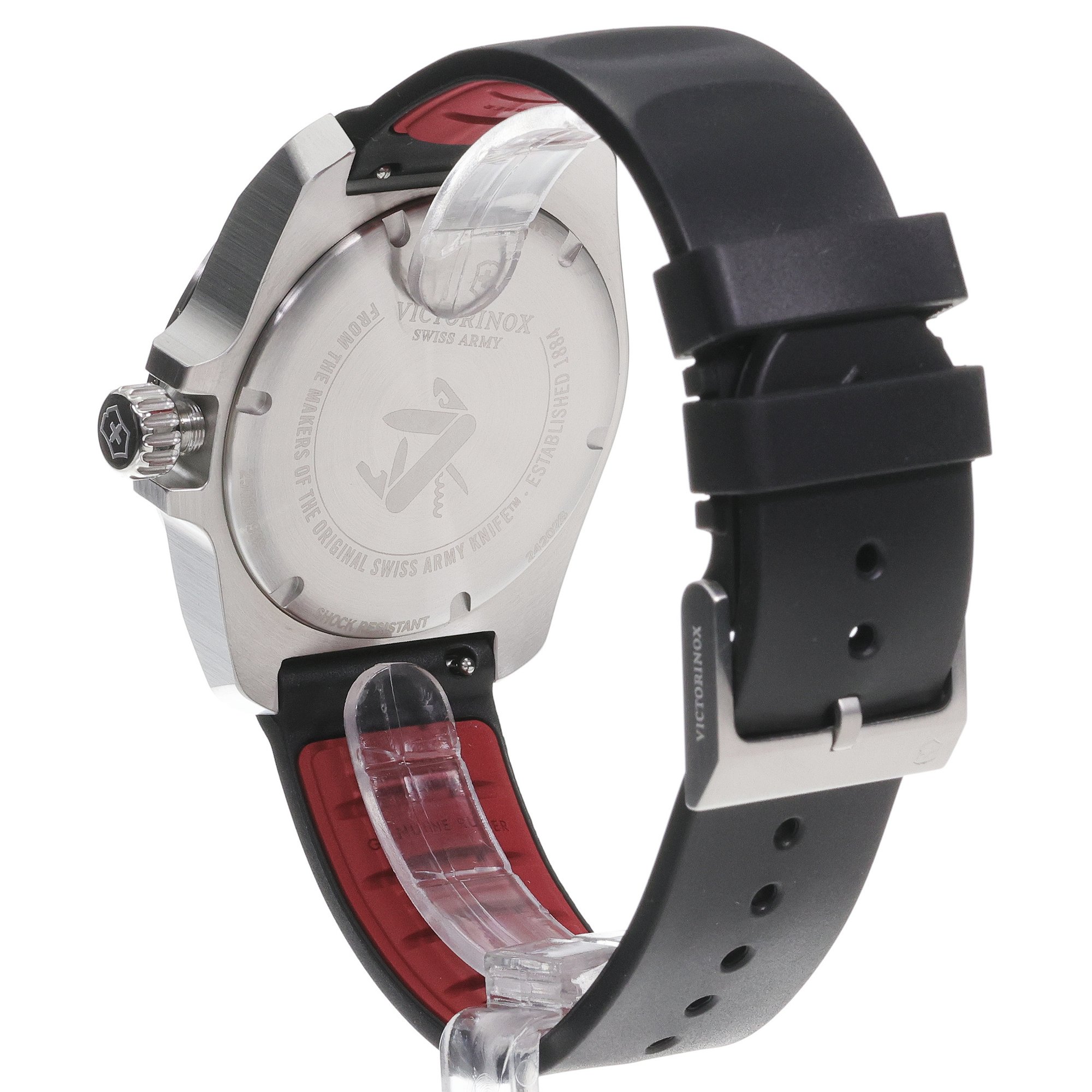 Victorinox 242028 INOX INOX Quartz 41mm zegarek męski typudiver szafirowe - miniatura 4