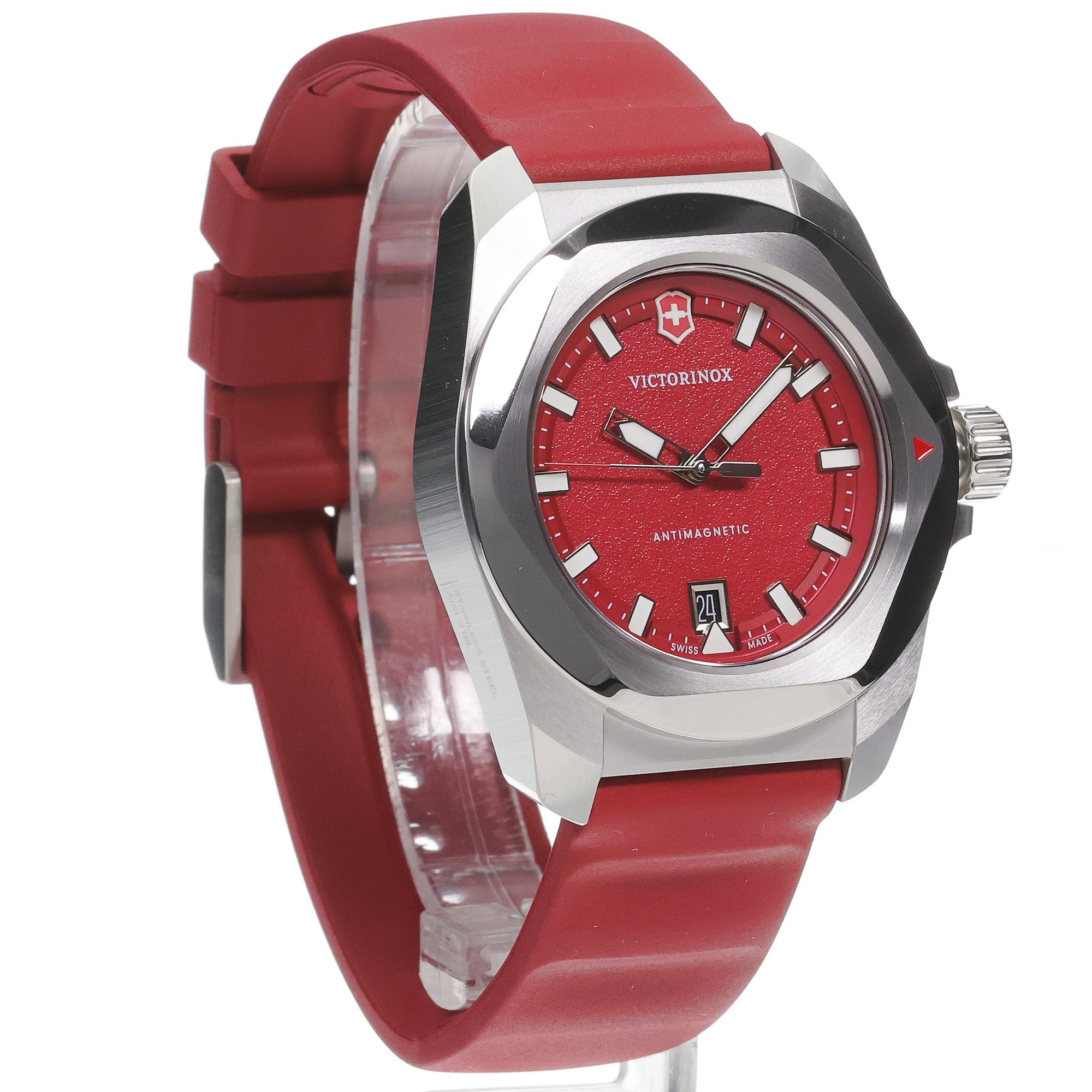Victorinox 242029 INOX INOX Quartz 41mm zegarek męski typudiver szafirowe